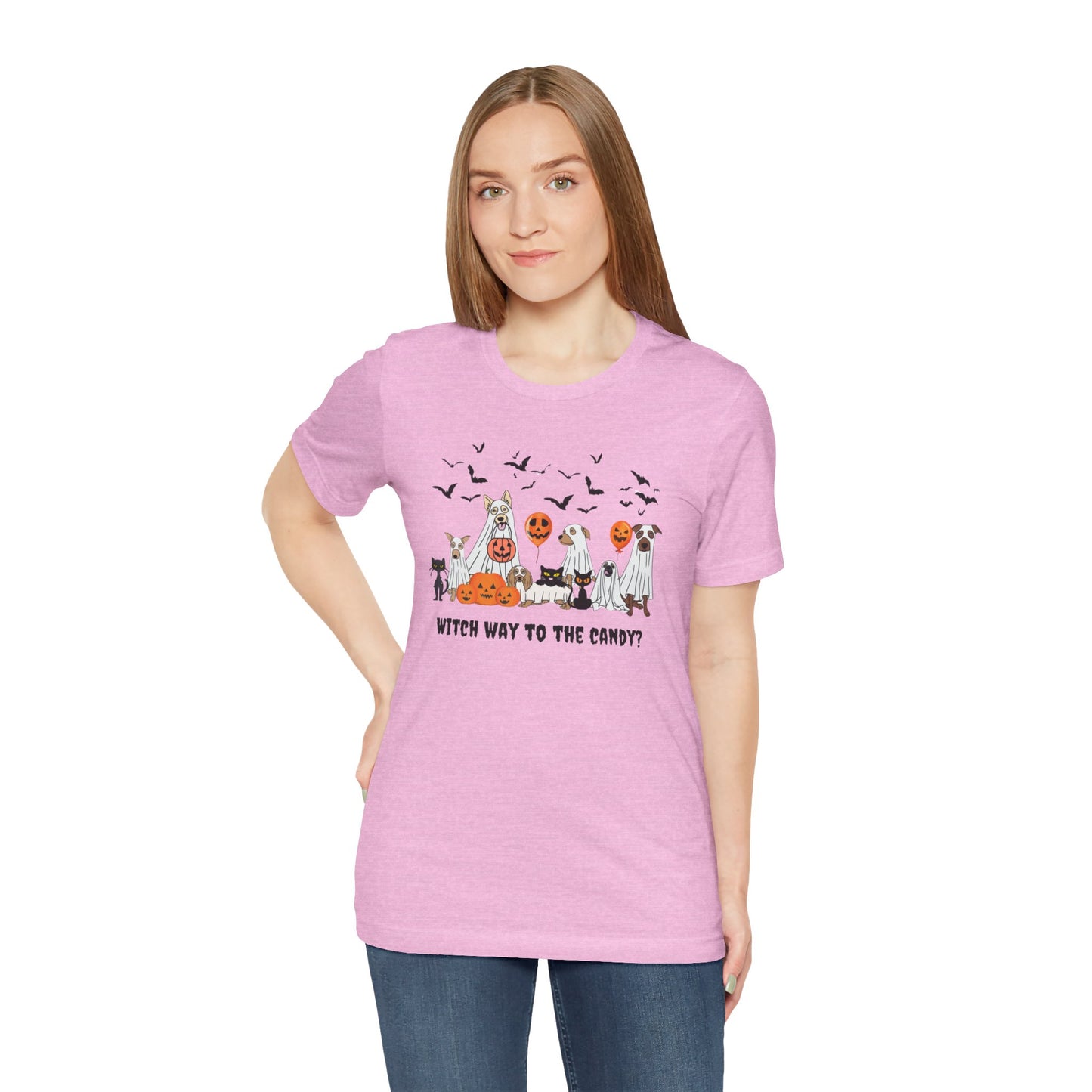 Which Way to the Candy? Unisex Tshirt