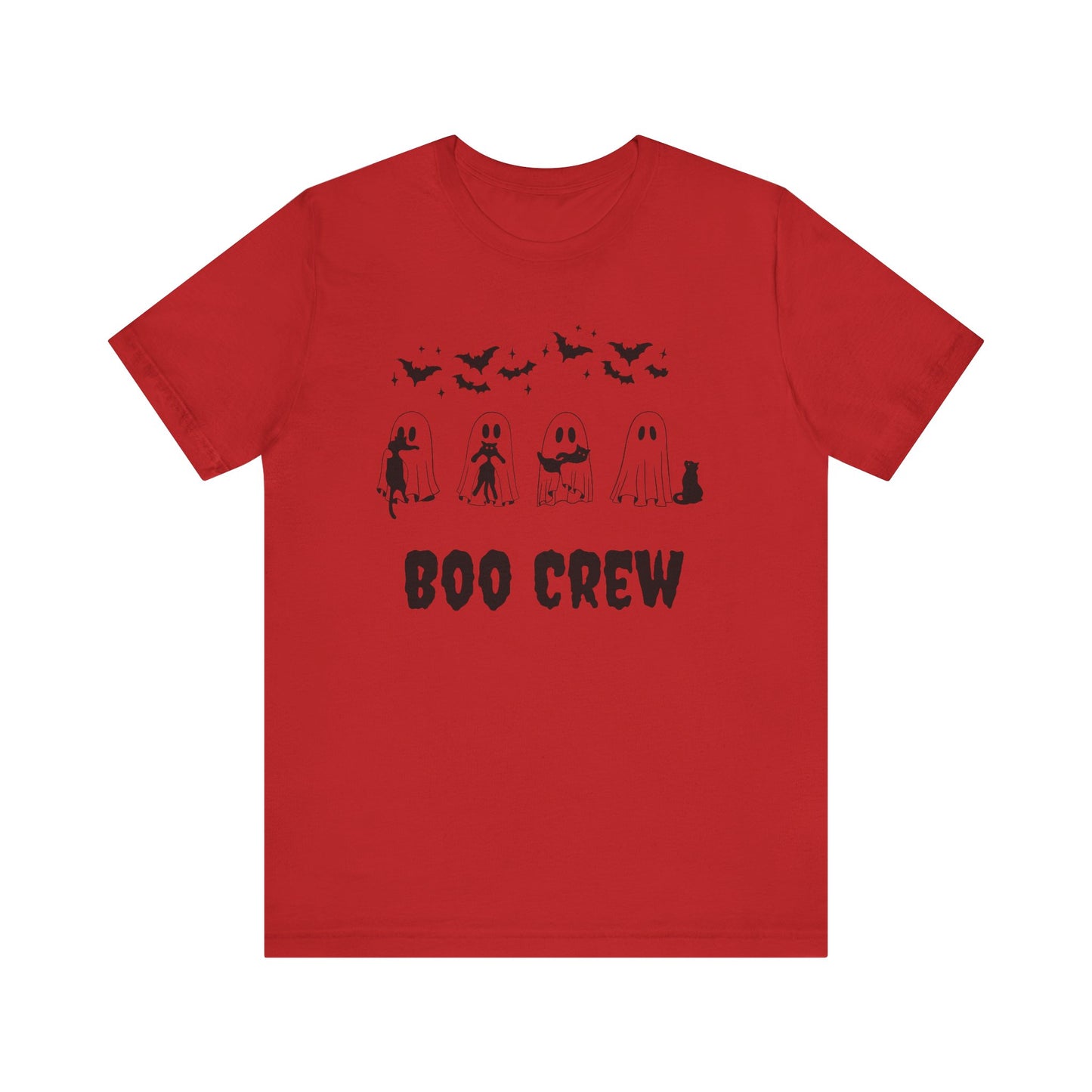Unisex Hallowern Tshirt -Boo Crew