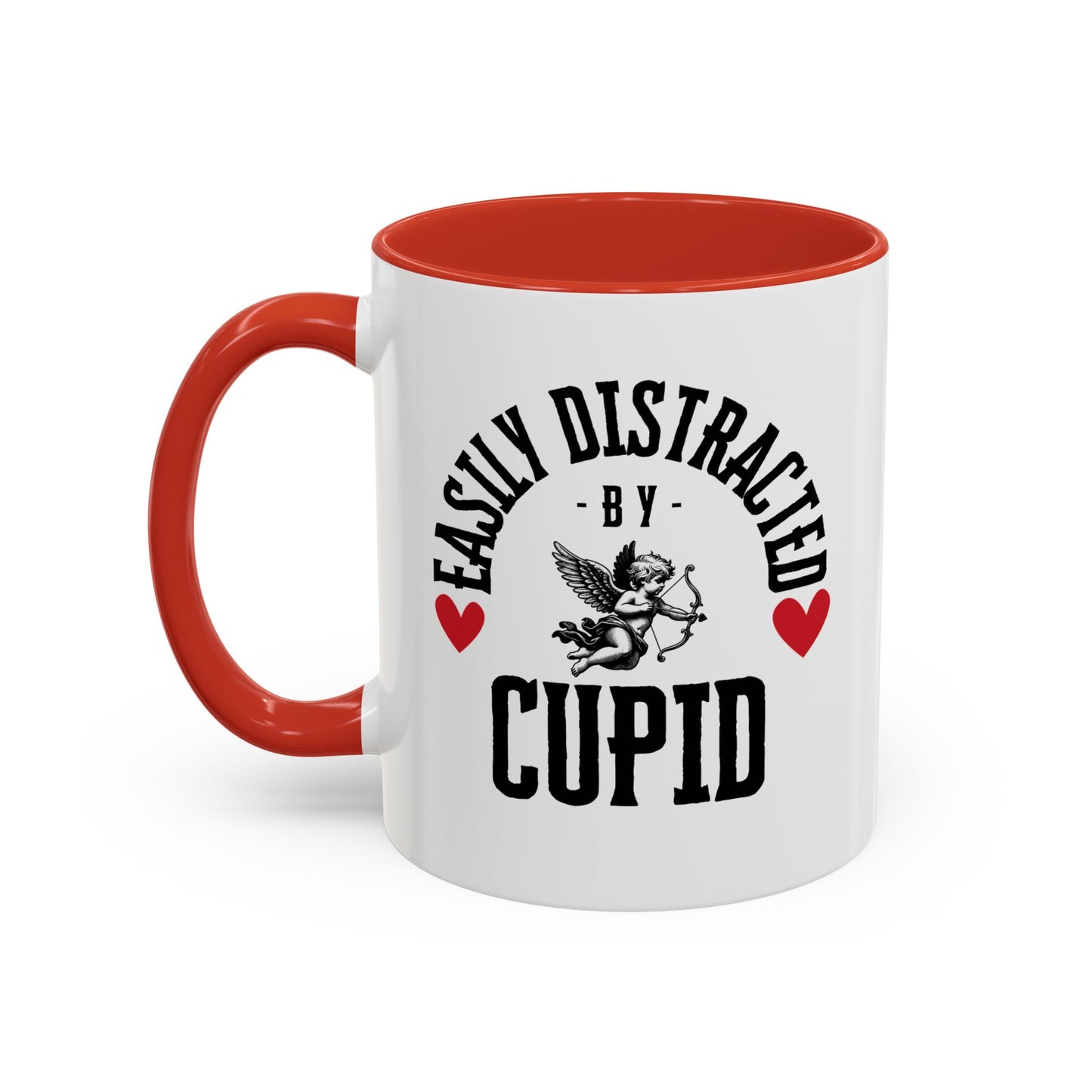 Easily Distracted Accent Coffee Mug (11, 15oz)