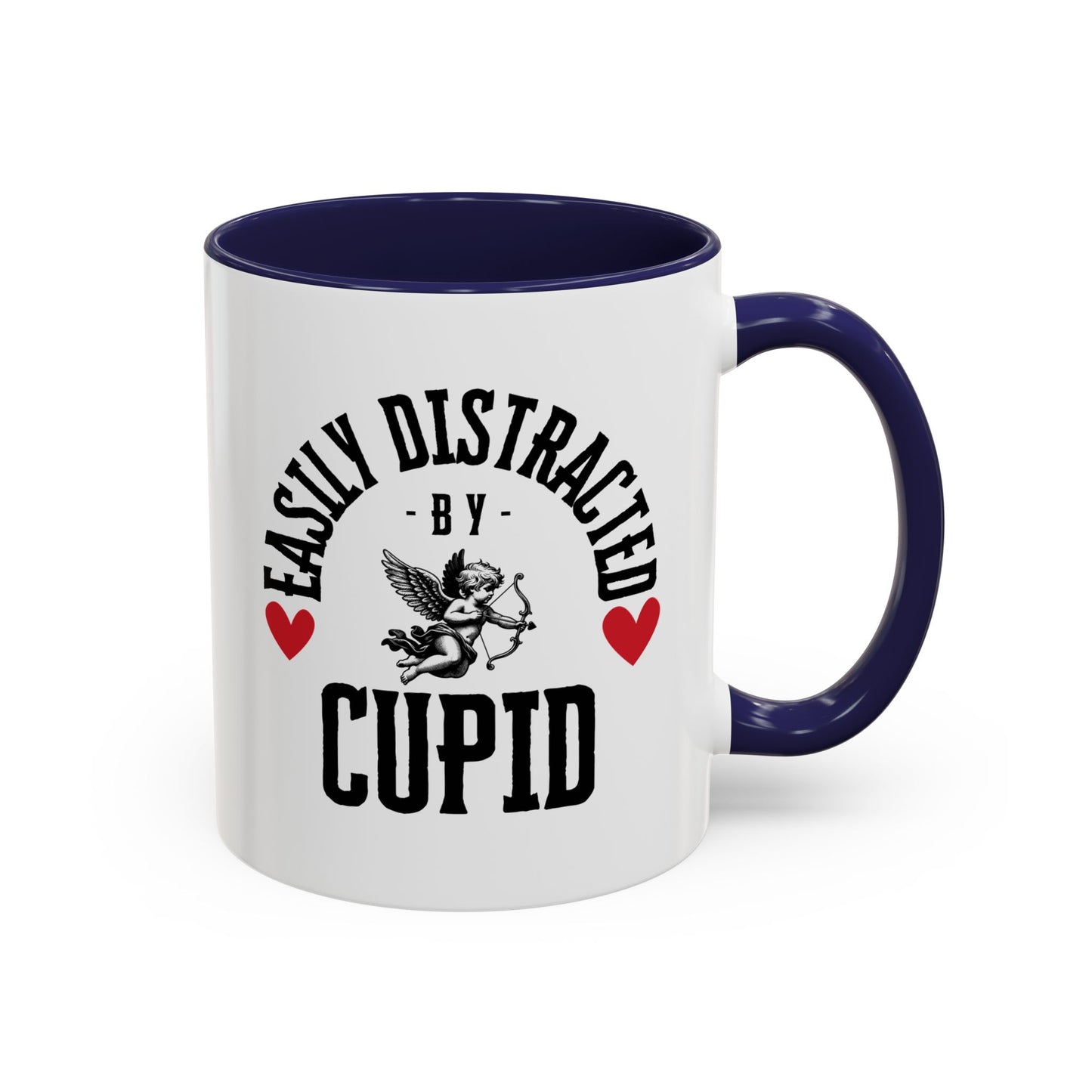 Easily Distracted Accent Coffee Mug (11, 15oz)