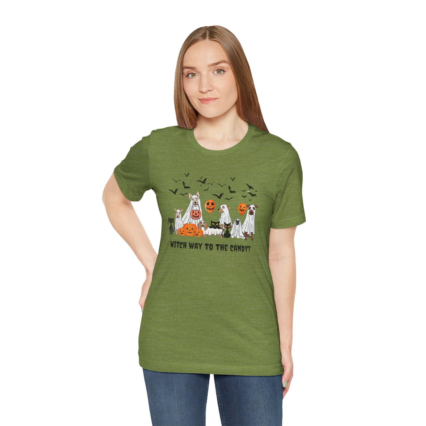 Which Way to the Candy? Unisex Tshirt