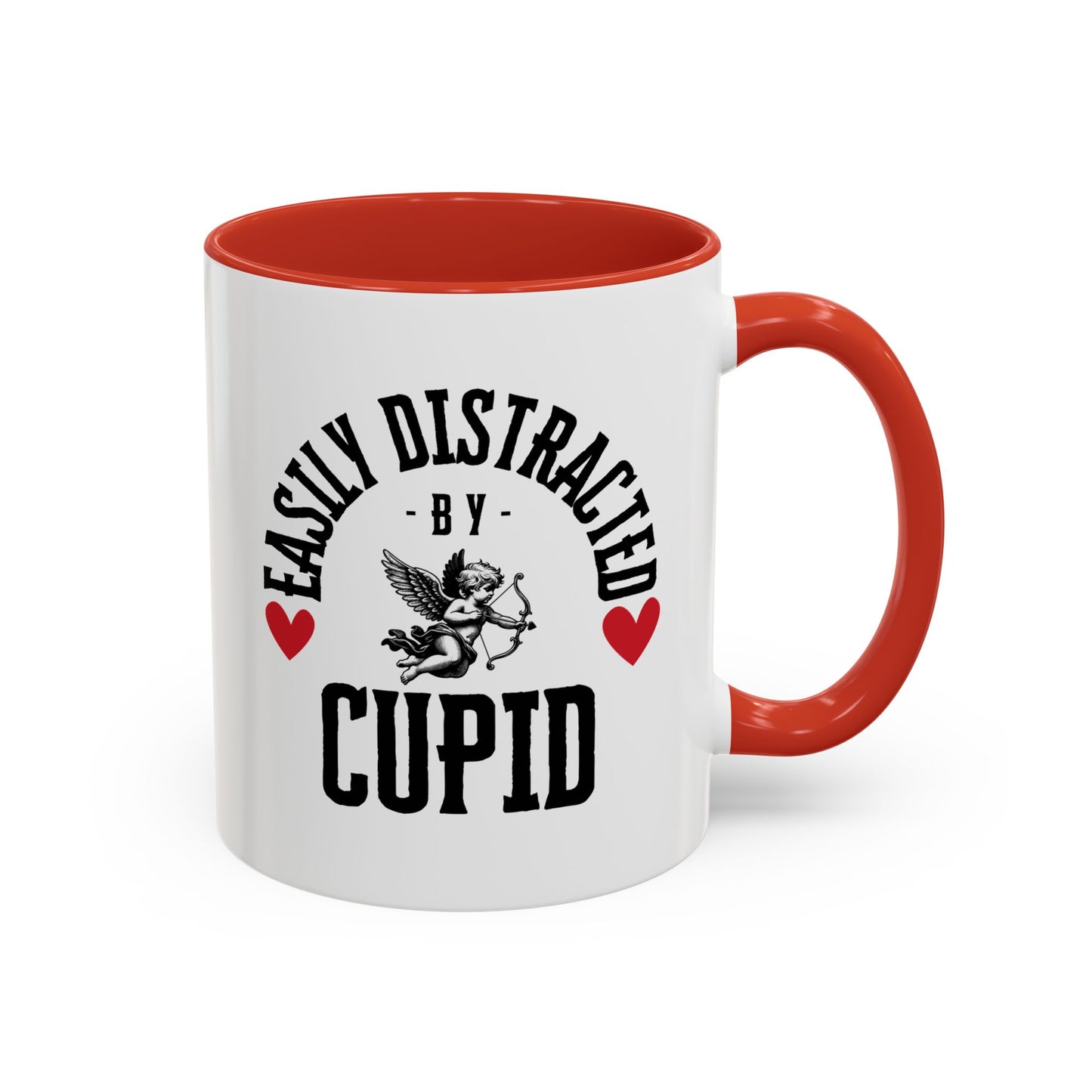 Easily Distracted Accent Coffee Mug (11, 15oz)