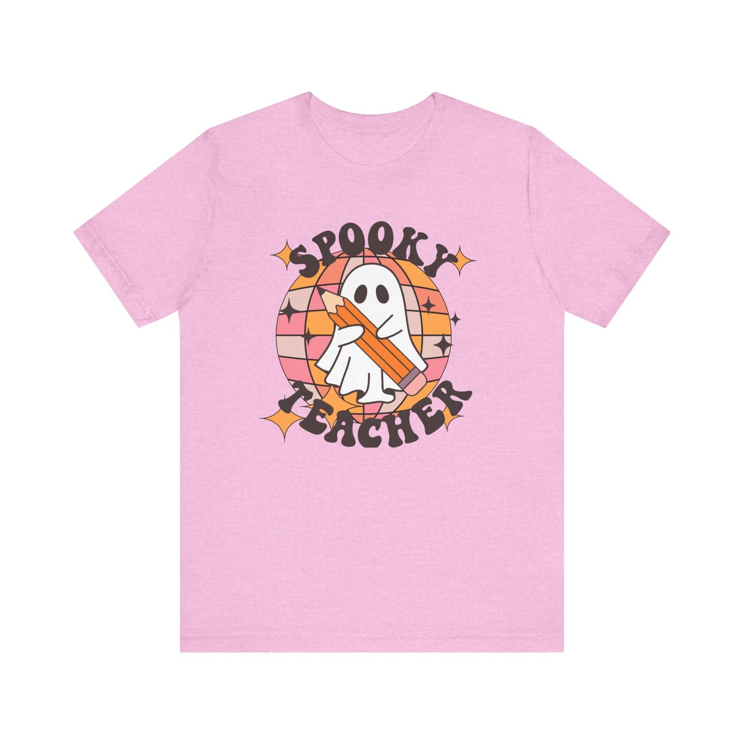 Unisex Halloween Tshirt -Spooky Teacher