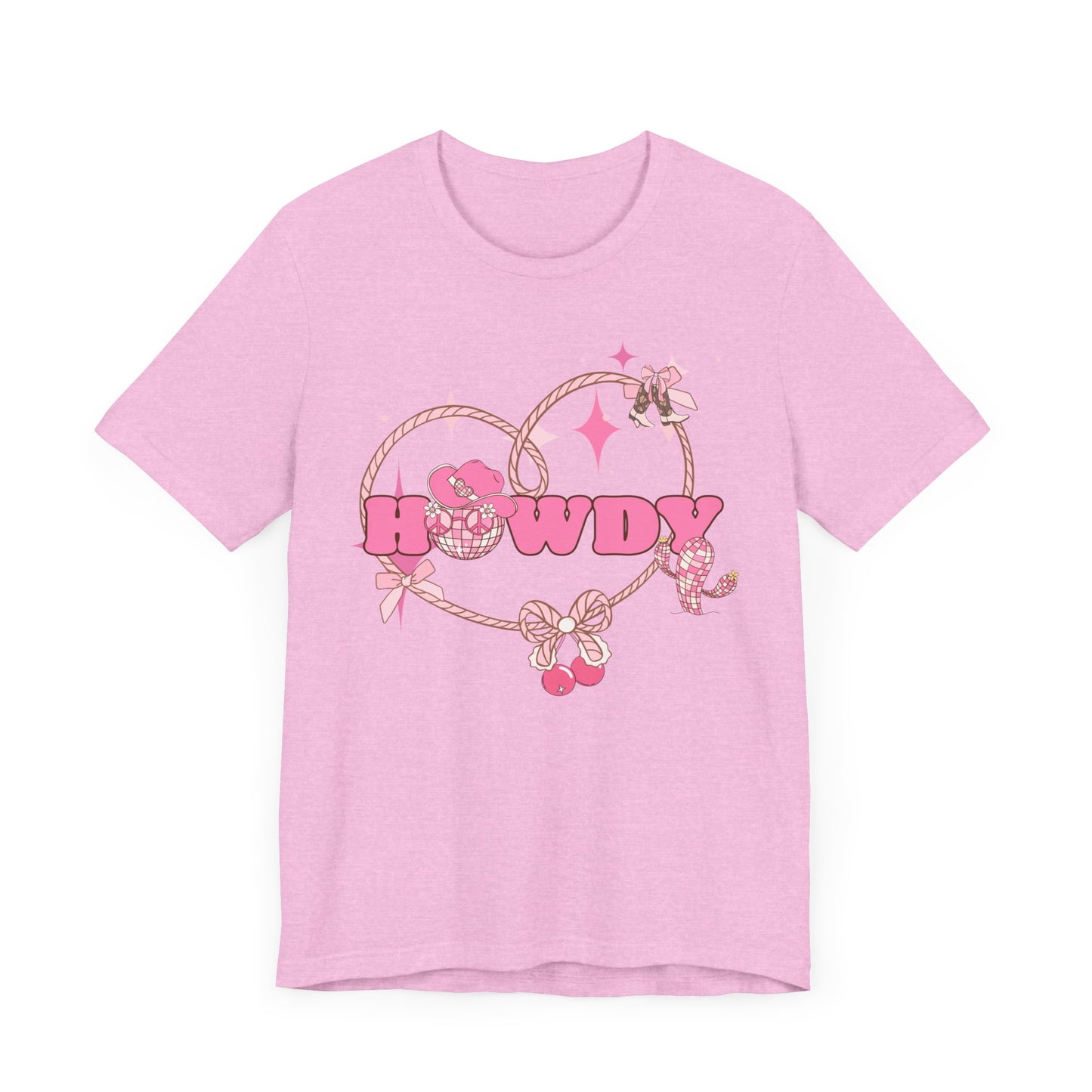 Unisex Tshirt Howdy Disco