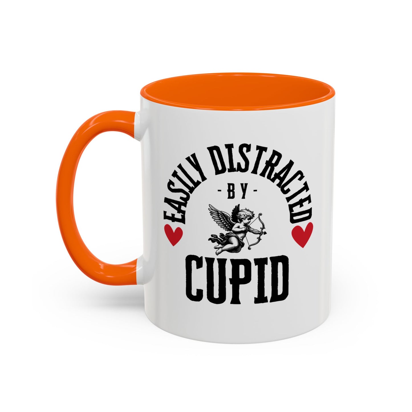 Easily Distracted Accent Coffee Mug (11, 15oz)