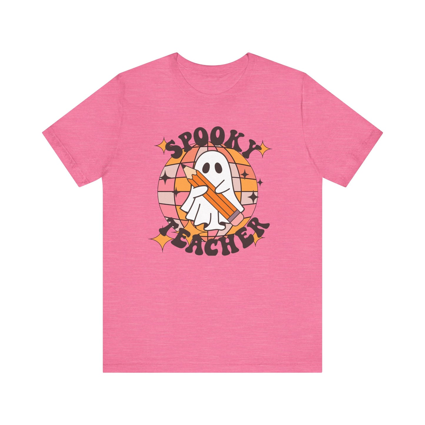 Unisex Halloween Tshirt -Spooky Teacher