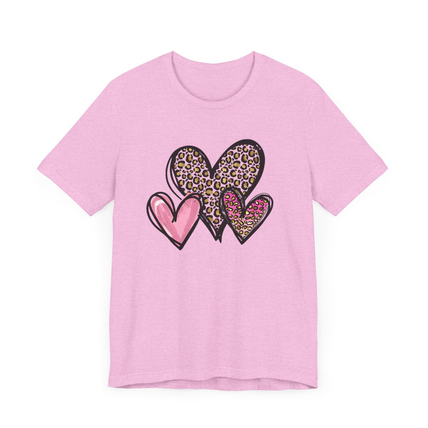 Three Heart Unisex Jersey Short Sleeve Tee