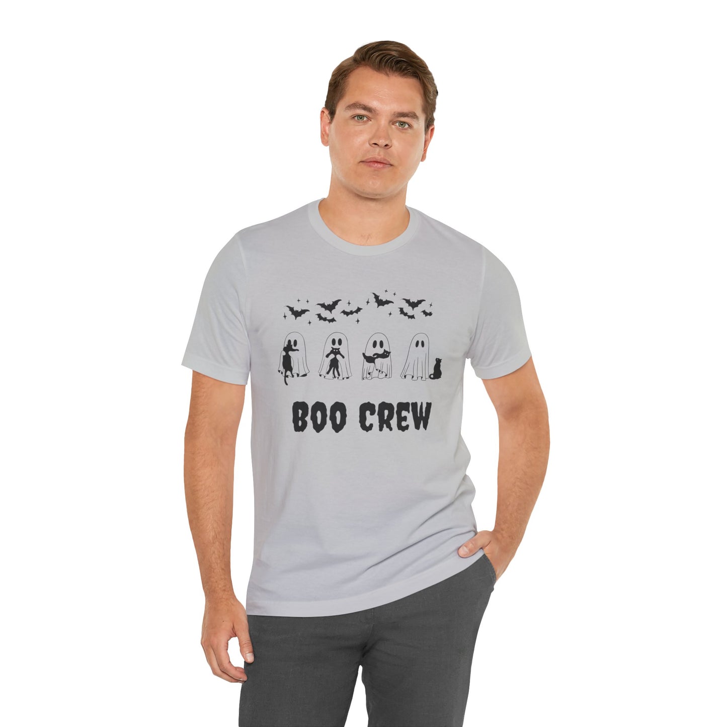 Unisex Hallowern Tshirt -Boo Crew