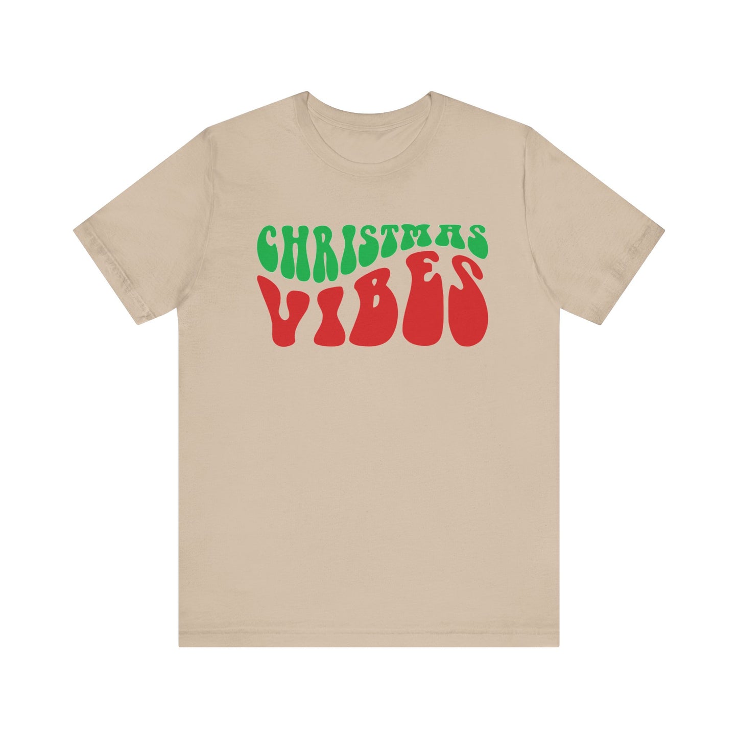 Christmas Vibes Unisex Jersey Short Sleeve Tee