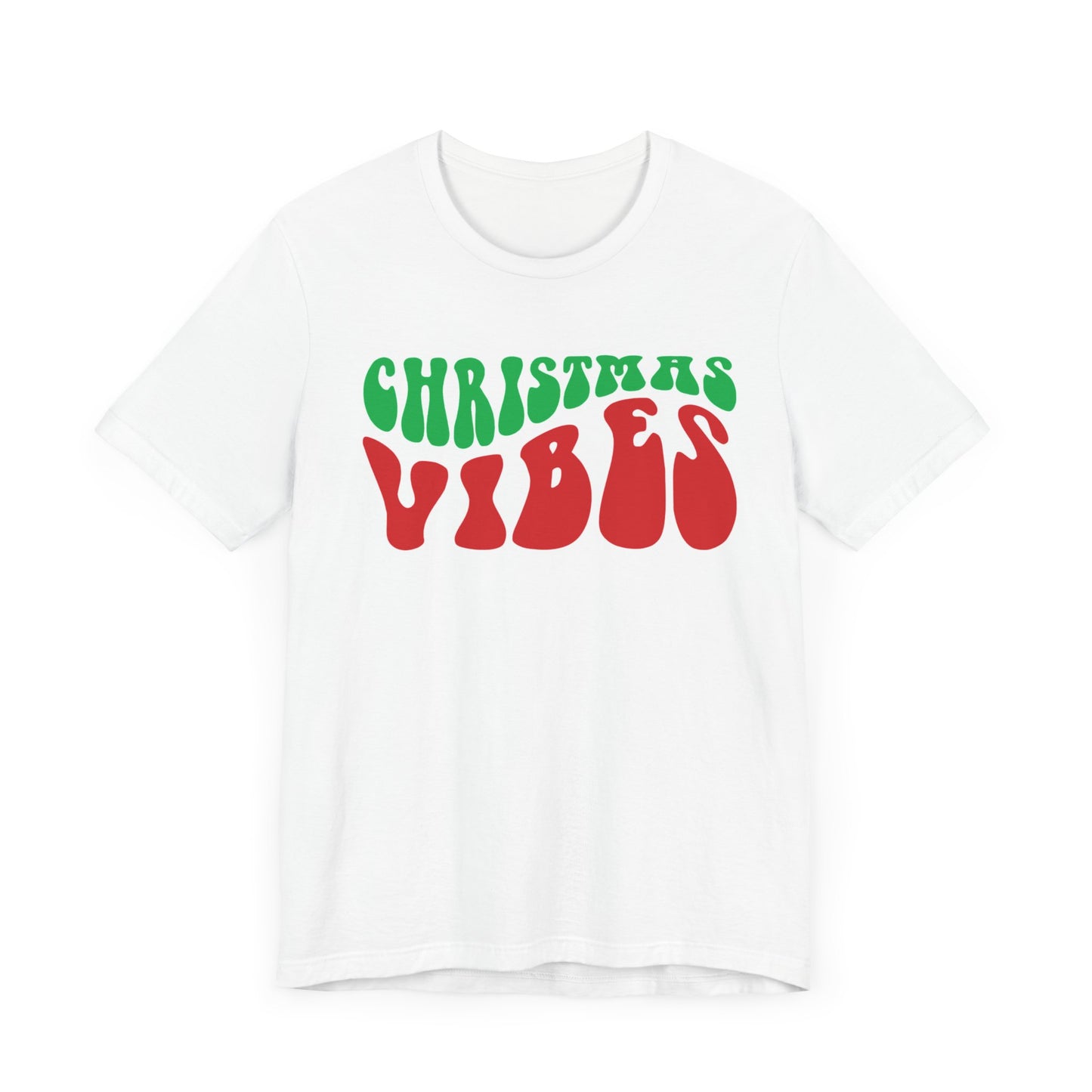 Christmas Vibes Unisex Jersey Short Sleeve Tee