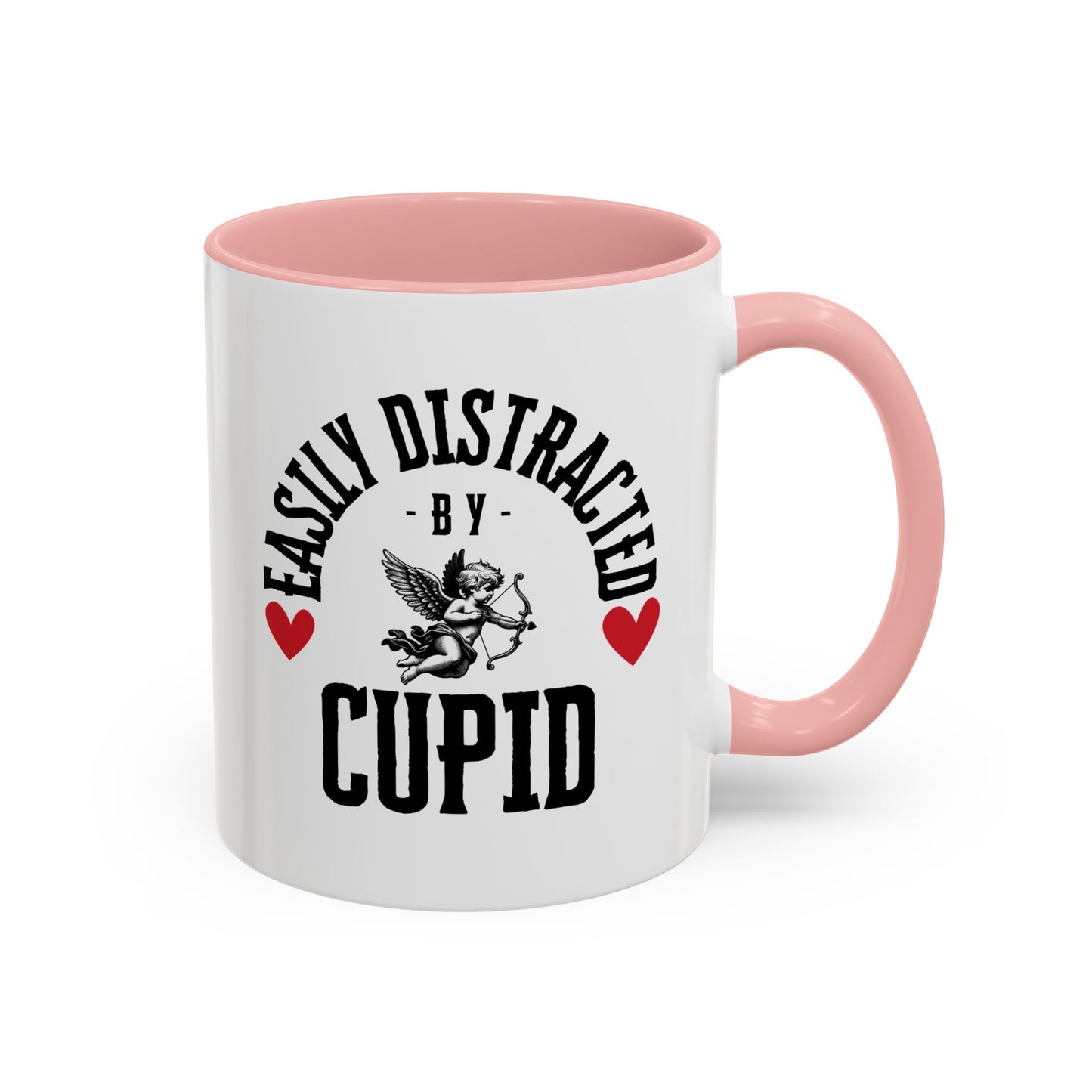 Easily Distracted Accent Coffee Mug (11, 15oz)