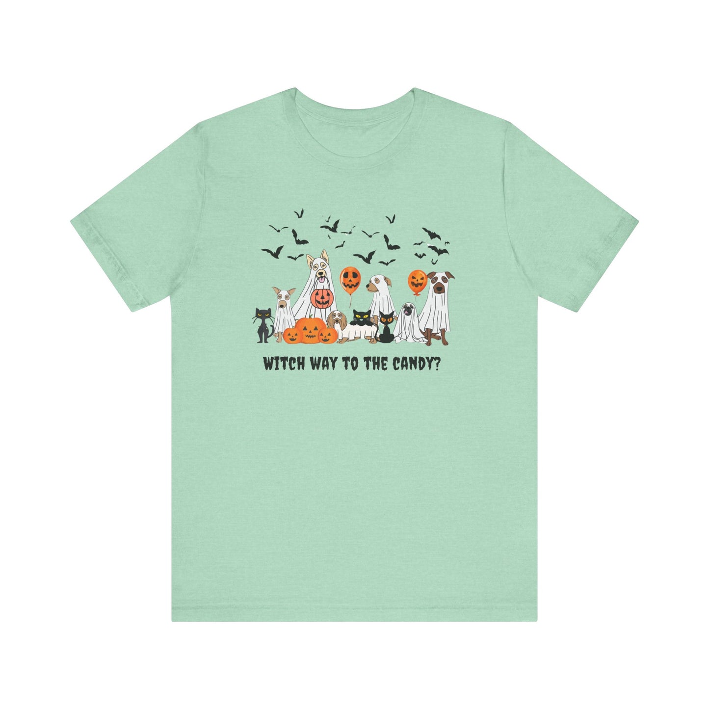 Which Way to the Candy? Unisex Tshirt
