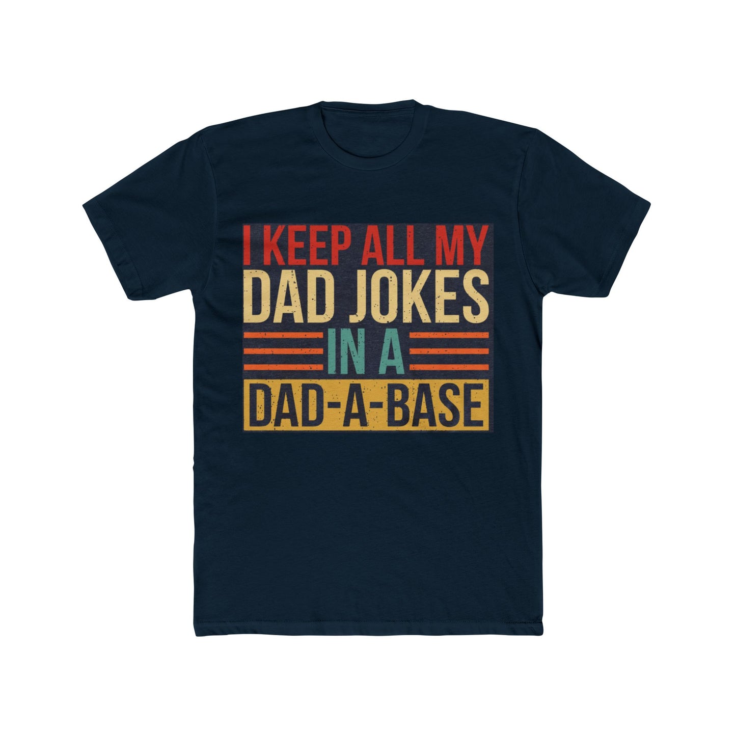 Mens Fathers Day Tshirt - Dad A Base