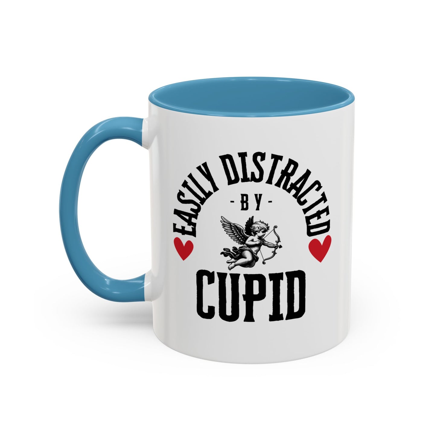 Easily Distracted Accent Coffee Mug (11, 15oz)