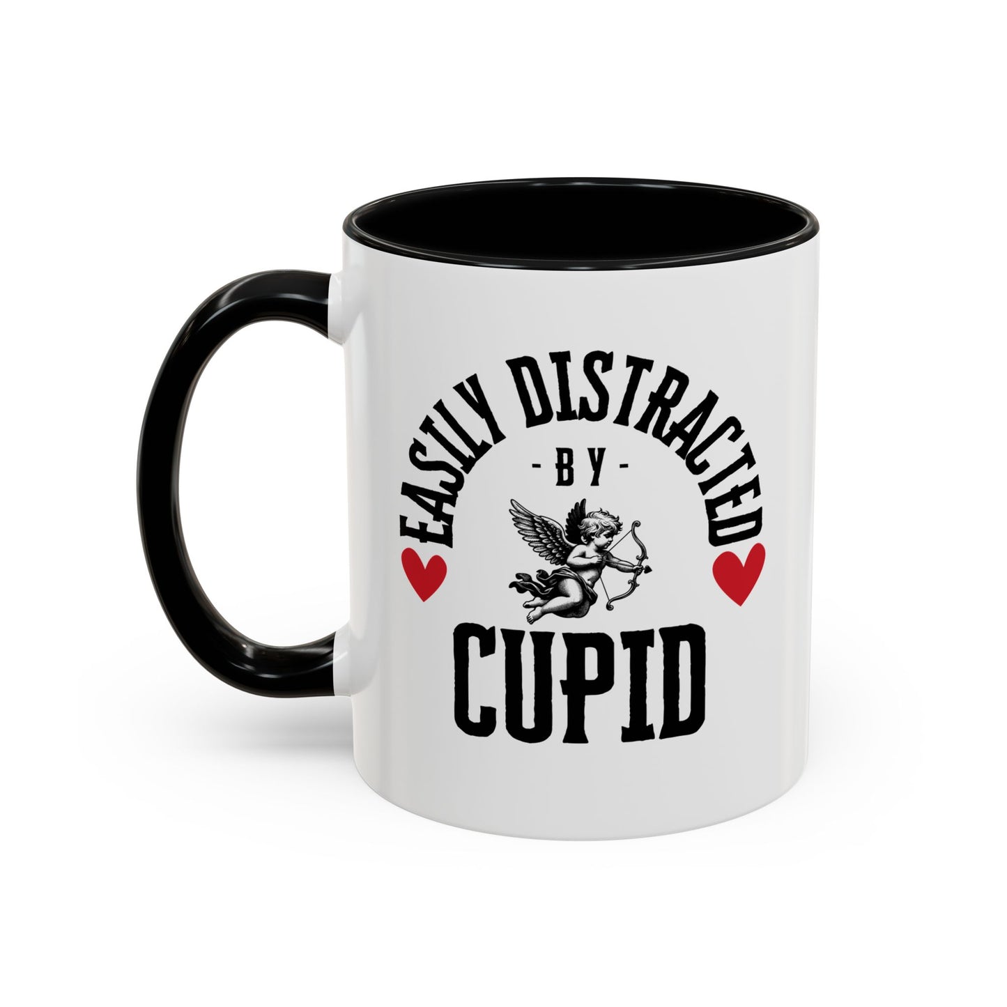 Easily Distracted Accent Coffee Mug (11, 15oz)