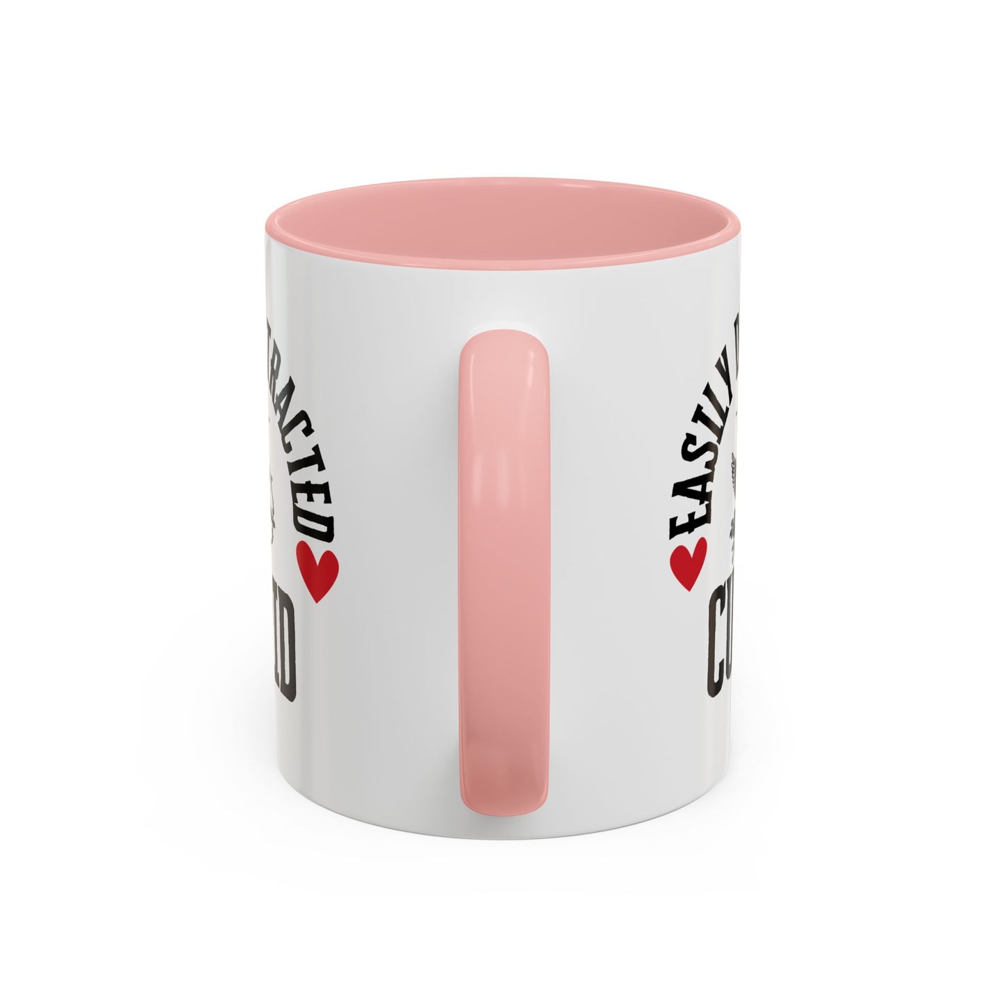 Easily Distracted Accent Coffee Mug (11, 15oz)