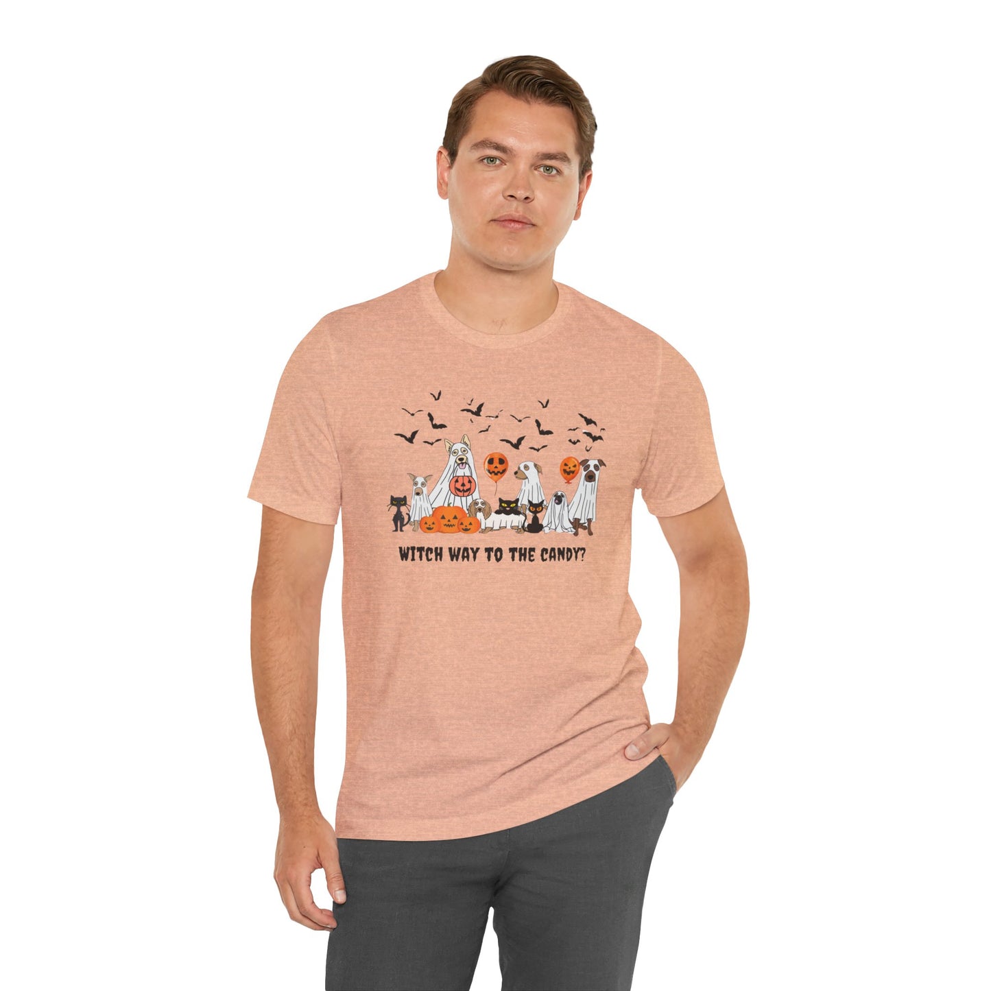Which Way to the Candy? Unisex Tshirt