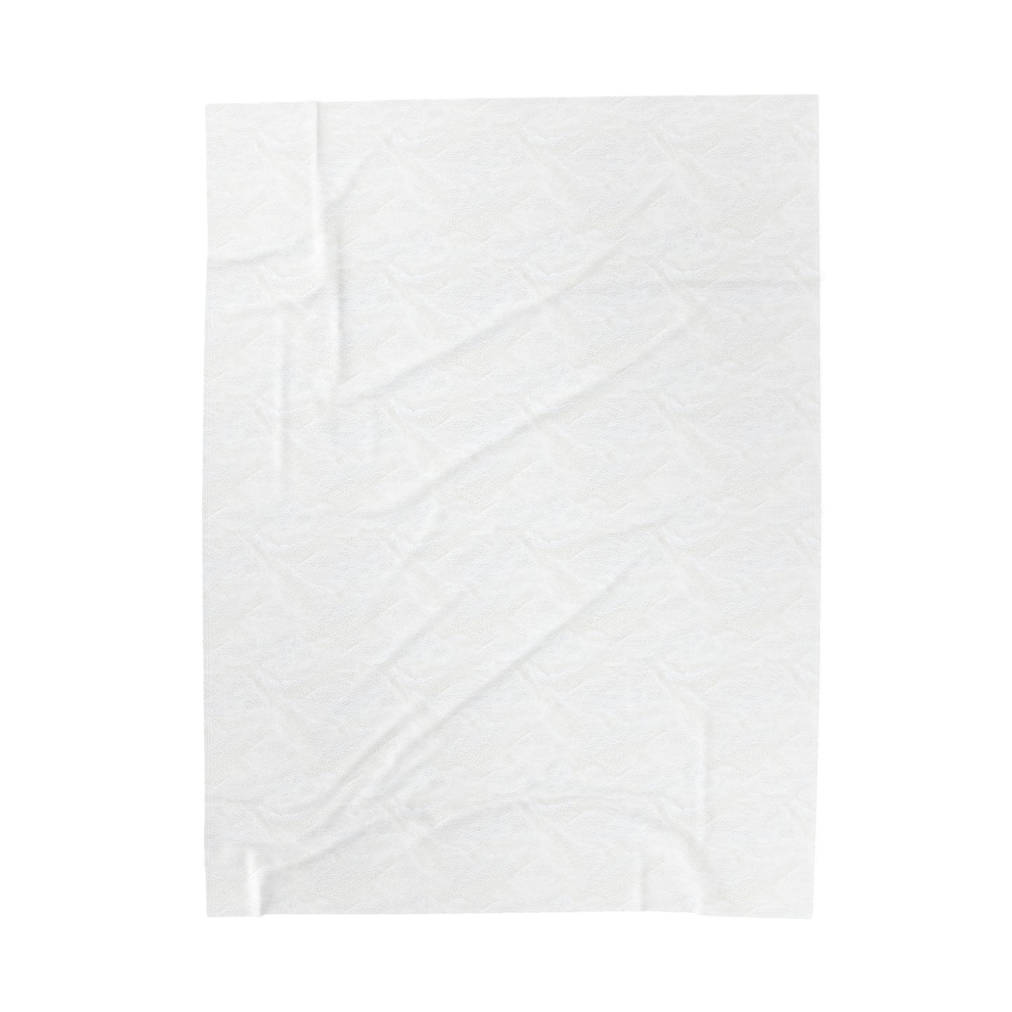 To My Wife White Fox Velveteen Plush Blanket