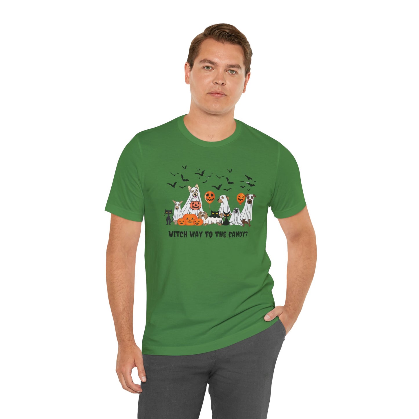 Which Way to the Candy? Unisex Tshirt