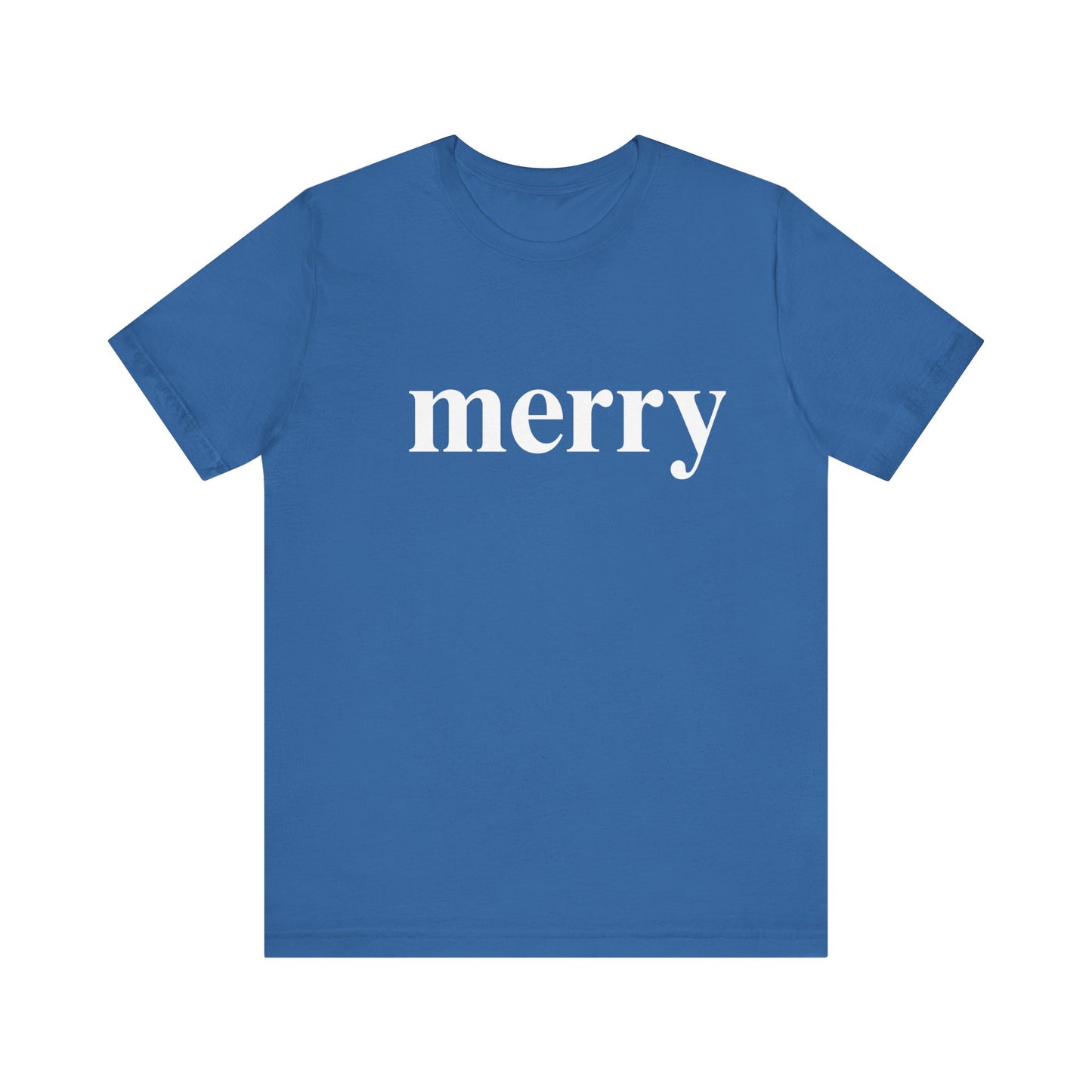 Merry Unisex Jersey Short Sleeve Tee