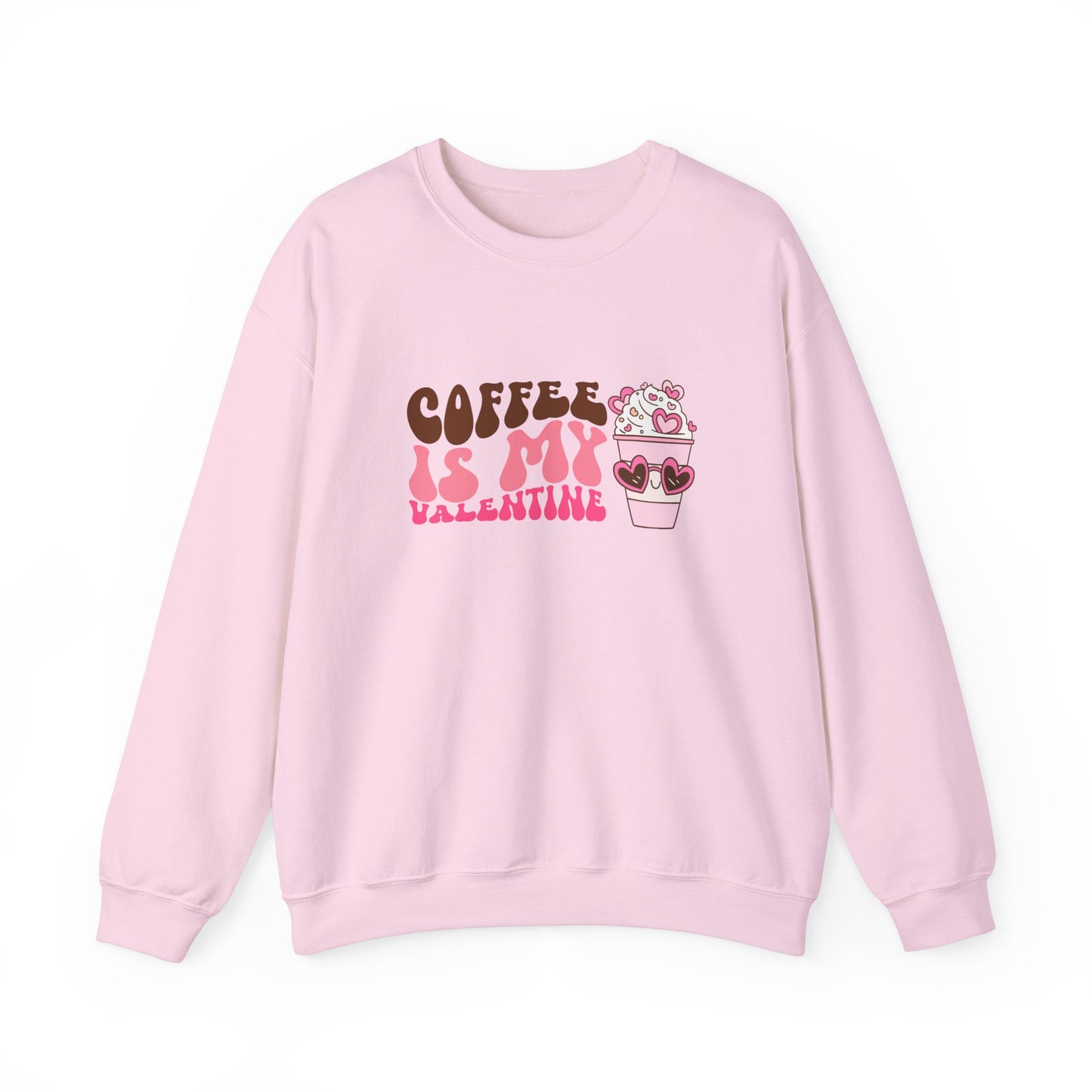 Coffee is My Valentine Unisex Heavy Blend™ Crewneck Sweatshirt