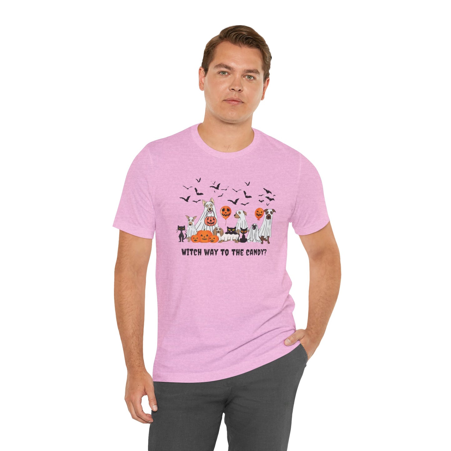 Which Way to the Candy? Unisex Tshirt
