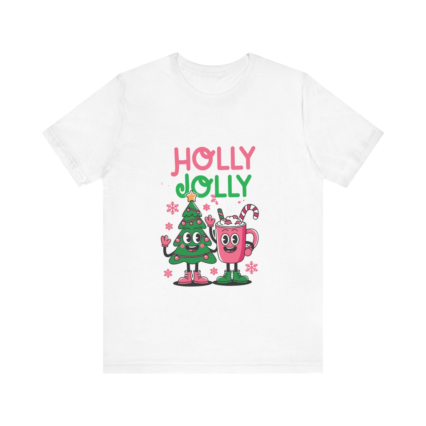 Holly Jolly Unisex Jersey Short Sleeve Tee