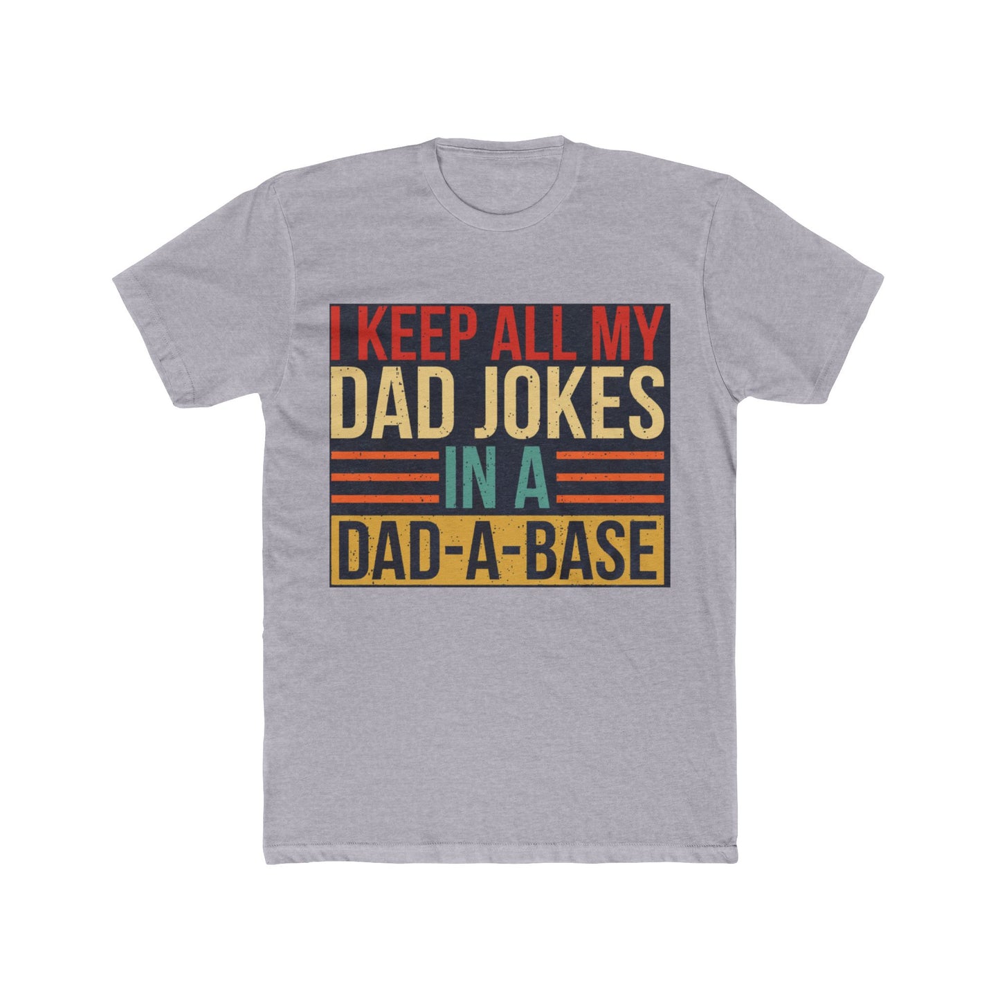 Mens Fathers Day Tshirt - Dad A Base