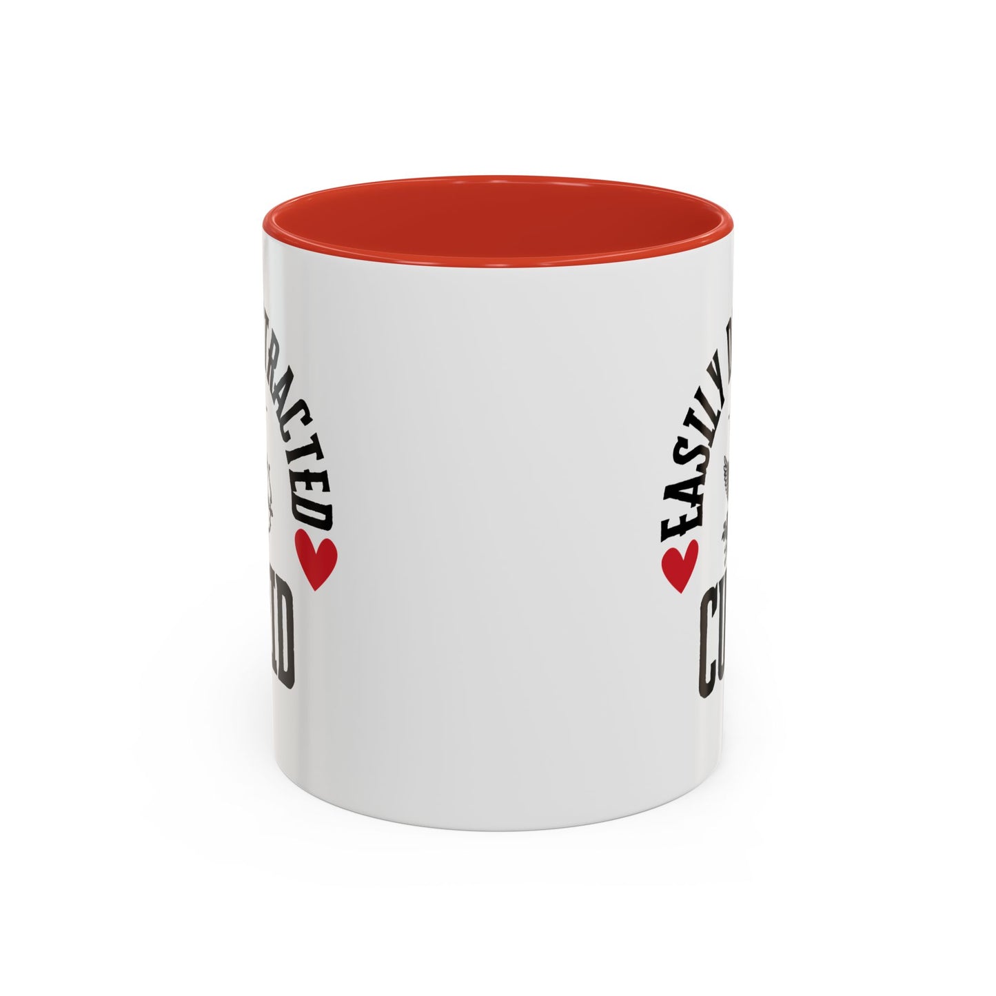 Easily Distracted Accent Coffee Mug (11, 15oz)