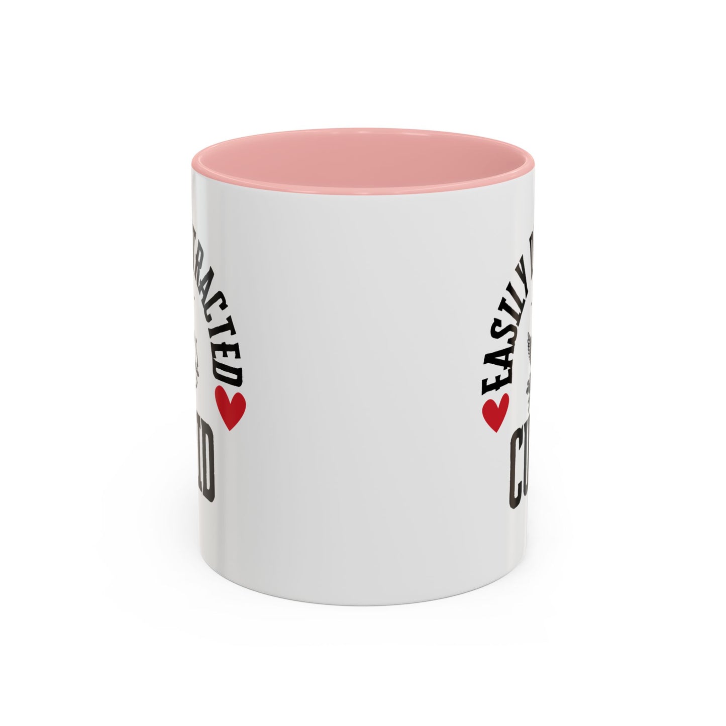 Easily Distracted Accent Coffee Mug (11, 15oz)