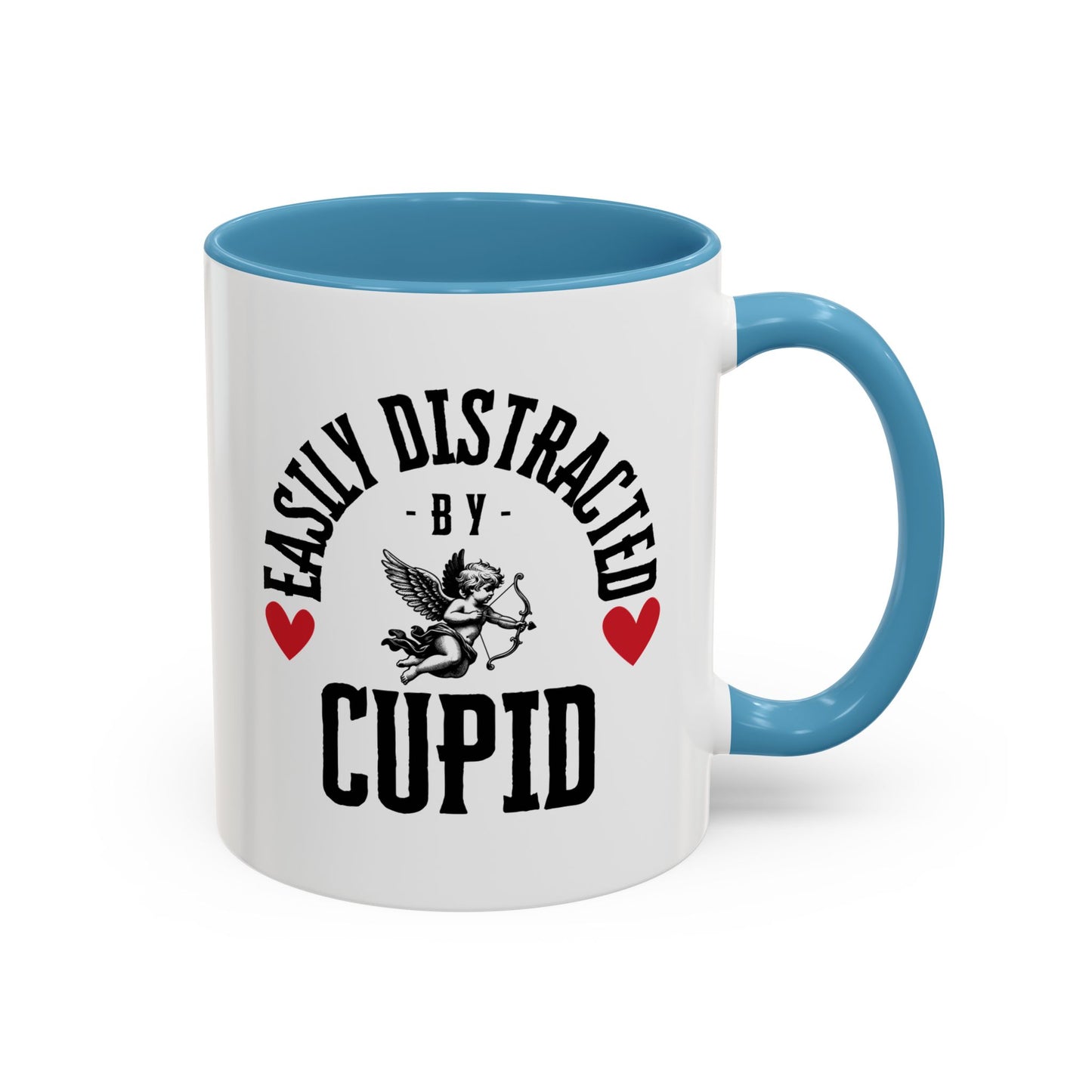 Easily Distracted Accent Coffee Mug (11, 15oz)