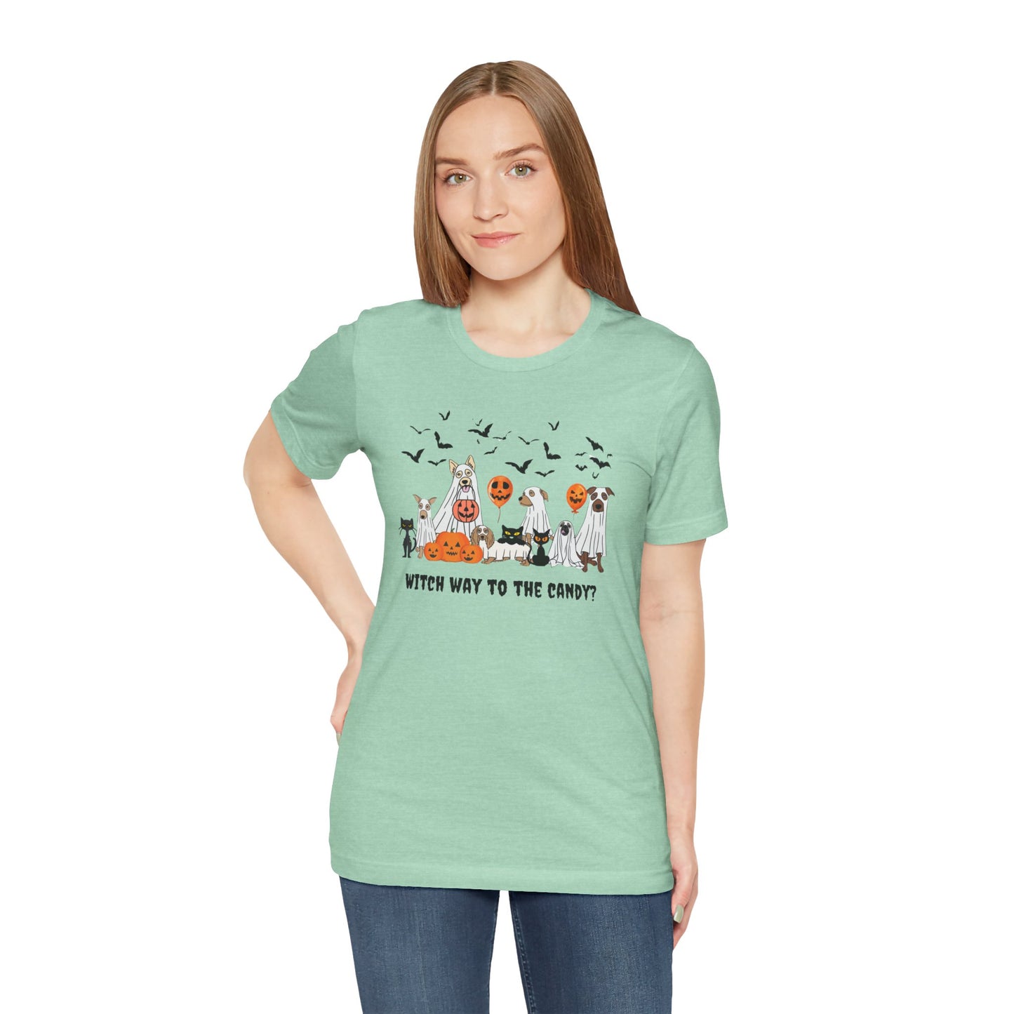 Which Way to the Candy? Unisex Tshirt