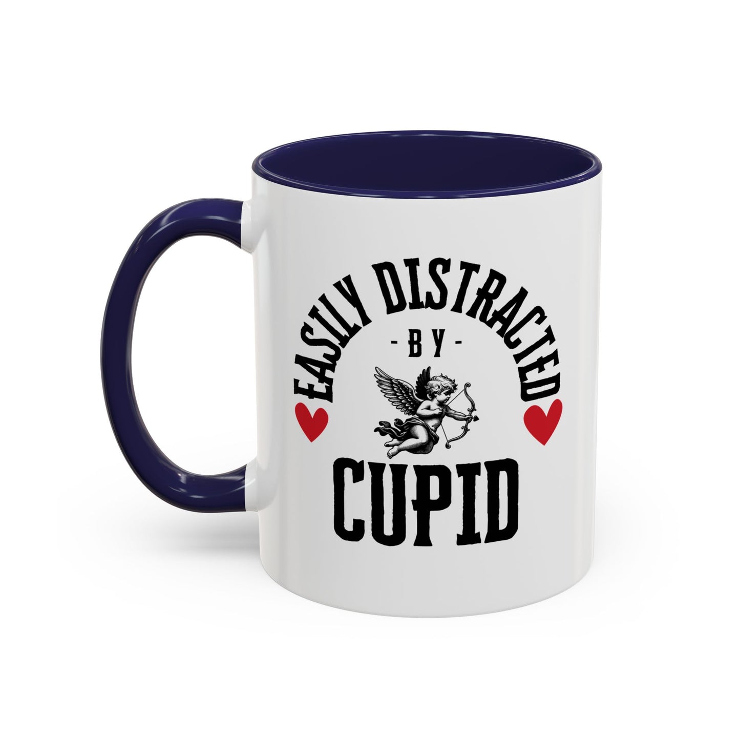Easily Distracted Accent Coffee Mug (11, 15oz)