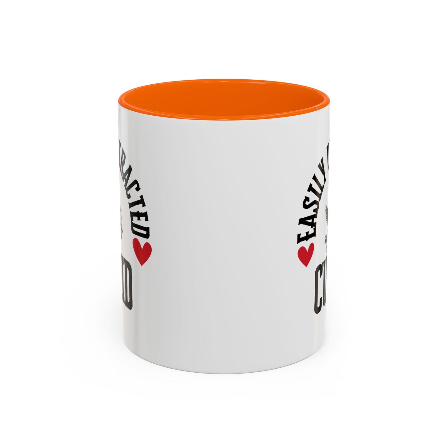 Easily Distracted Accent Coffee Mug (11, 15oz)