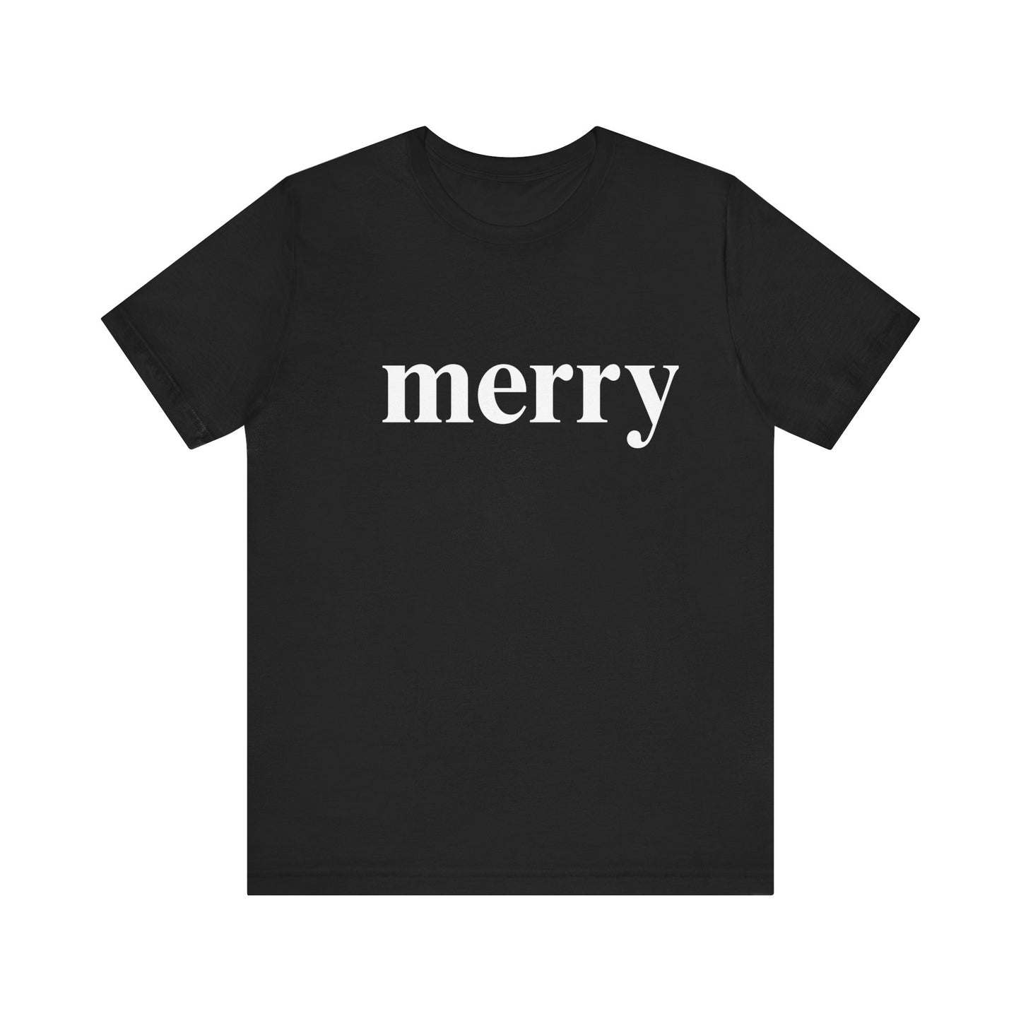 Merry Unisex Jersey Short Sleeve Tee