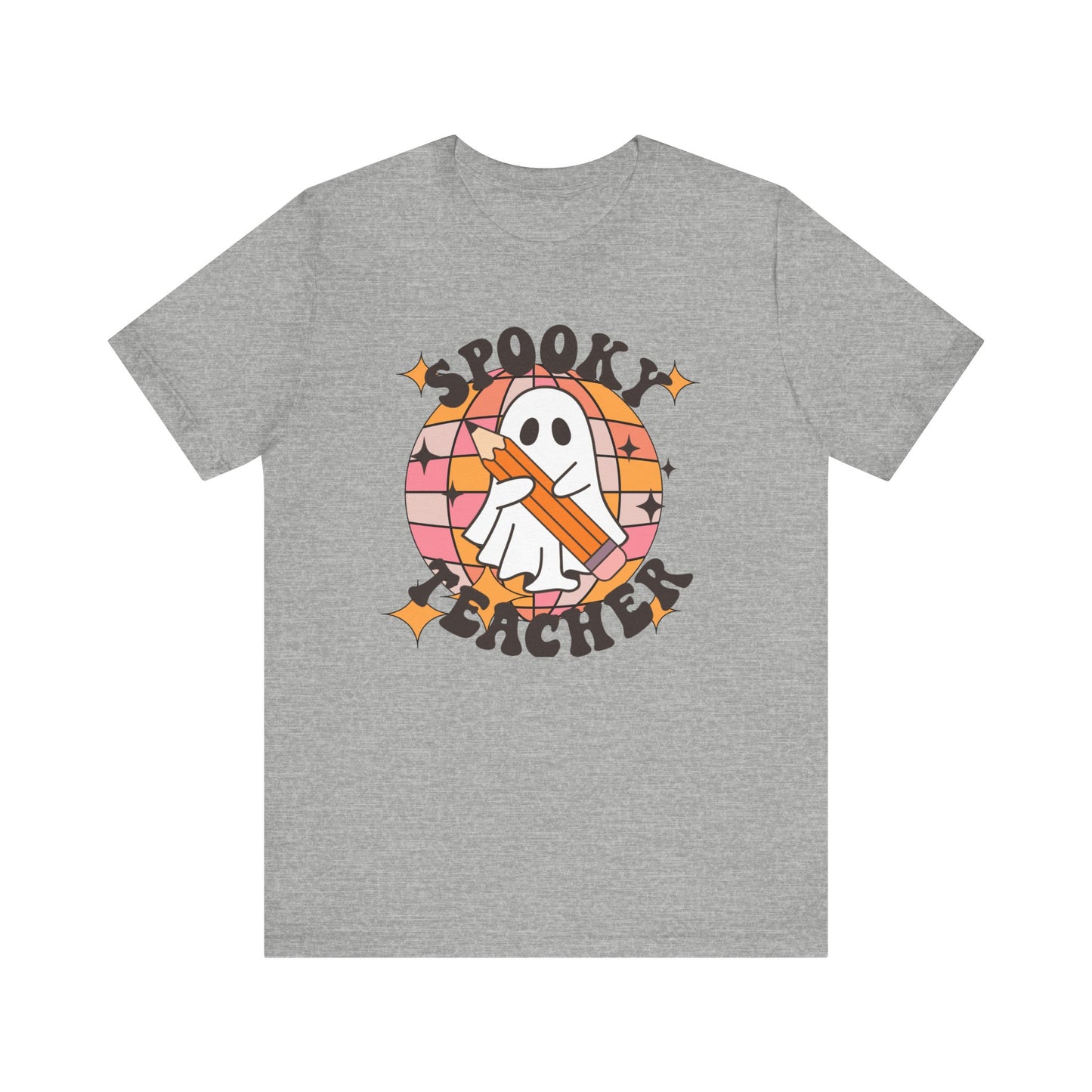 Unisex Halloween Tshirt -Spooky Teacher