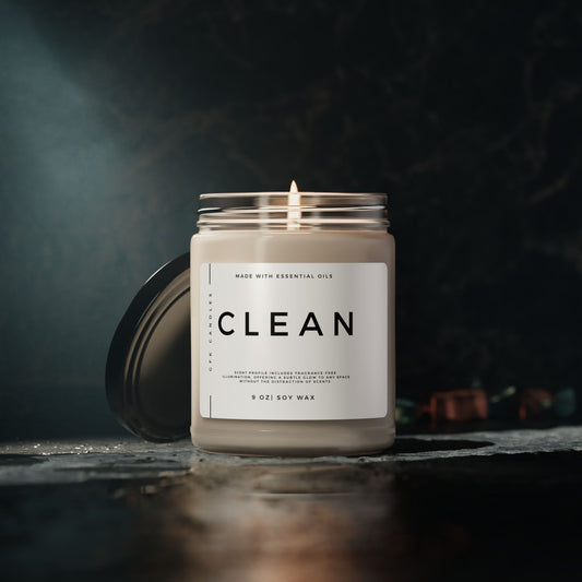 UnScented Soy Candle, 9oz