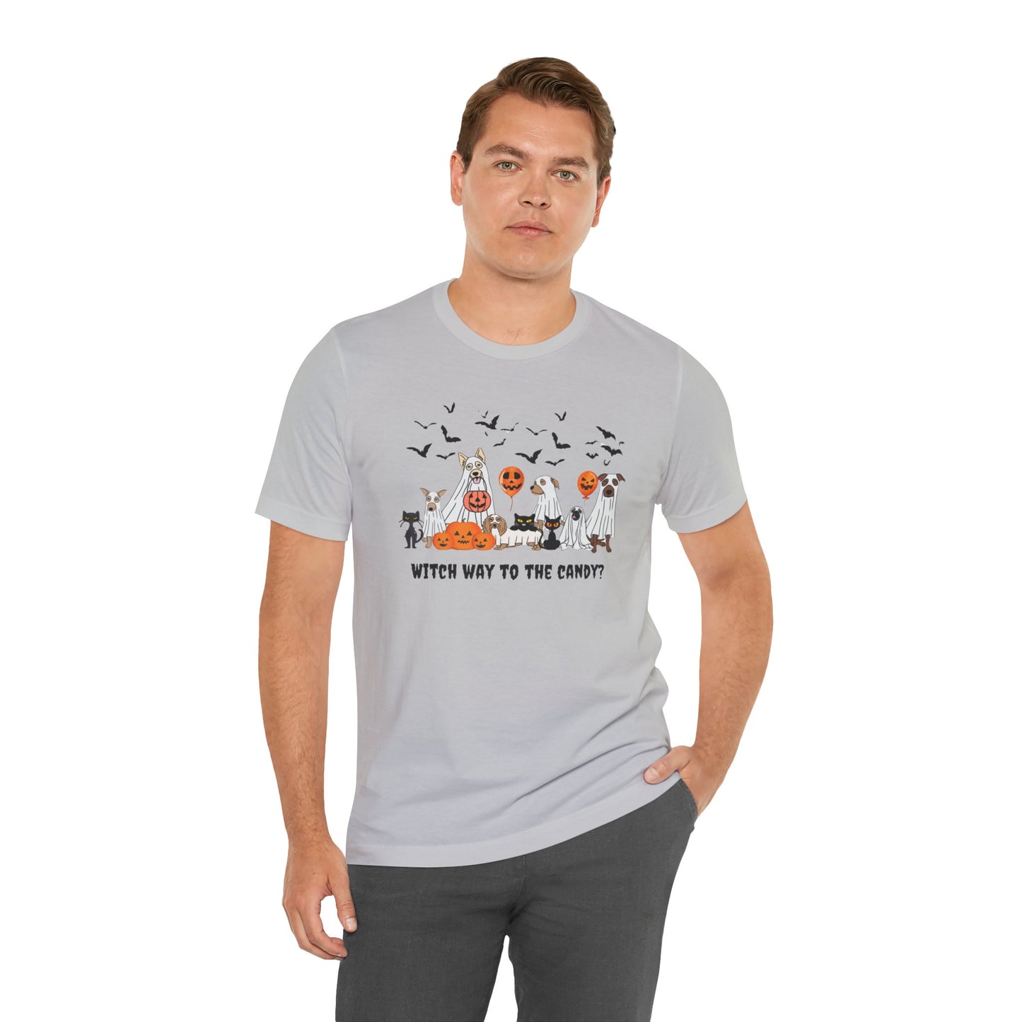 Which Way to the Candy? Unisex Tshirt