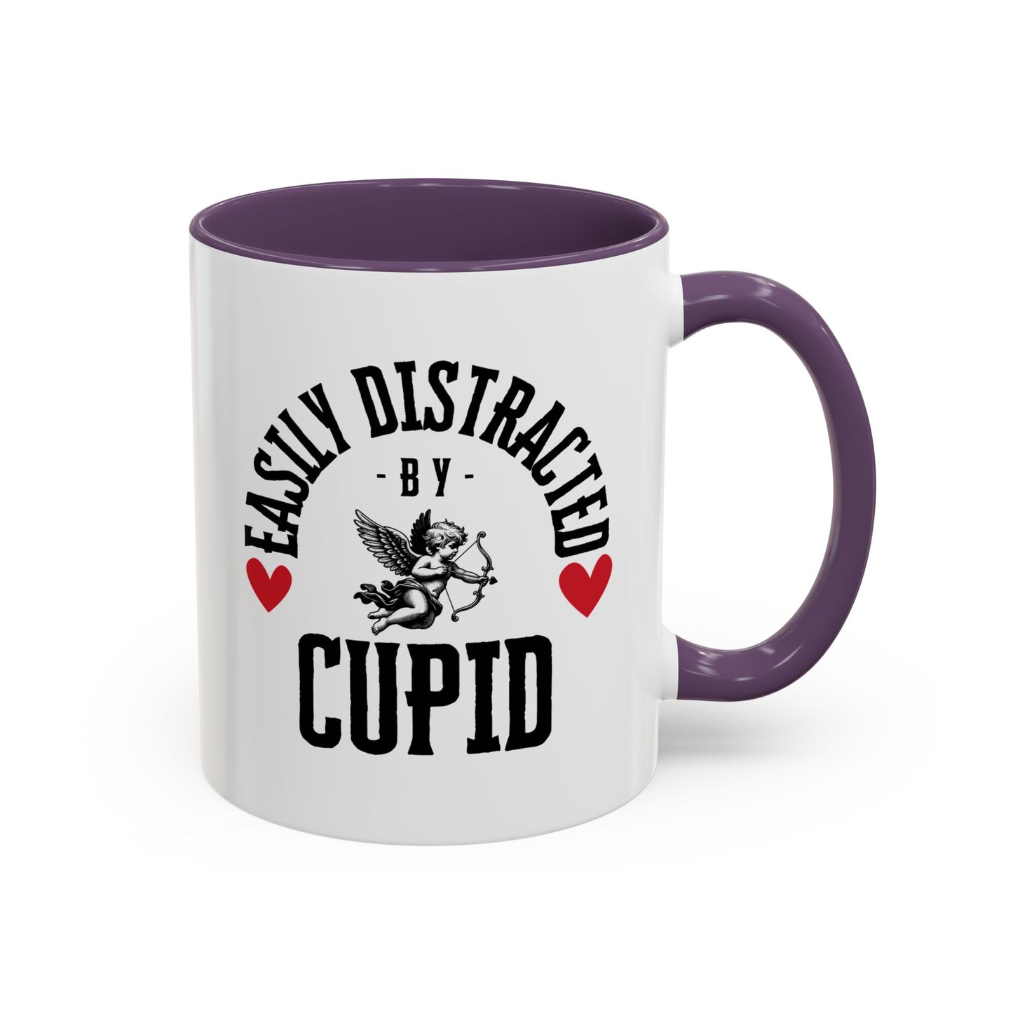 Easily Distracted Accent Coffee Mug (11, 15oz)