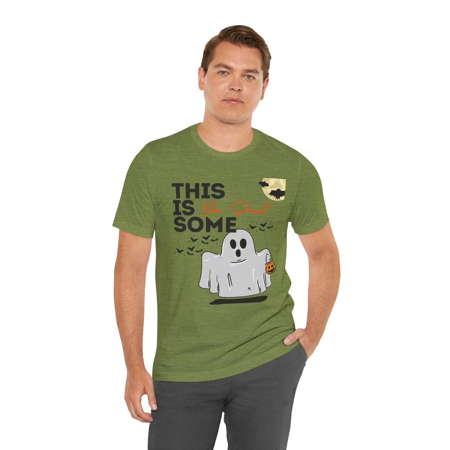 Unisex Halloween Tshirt - This is Some Boo Sheet