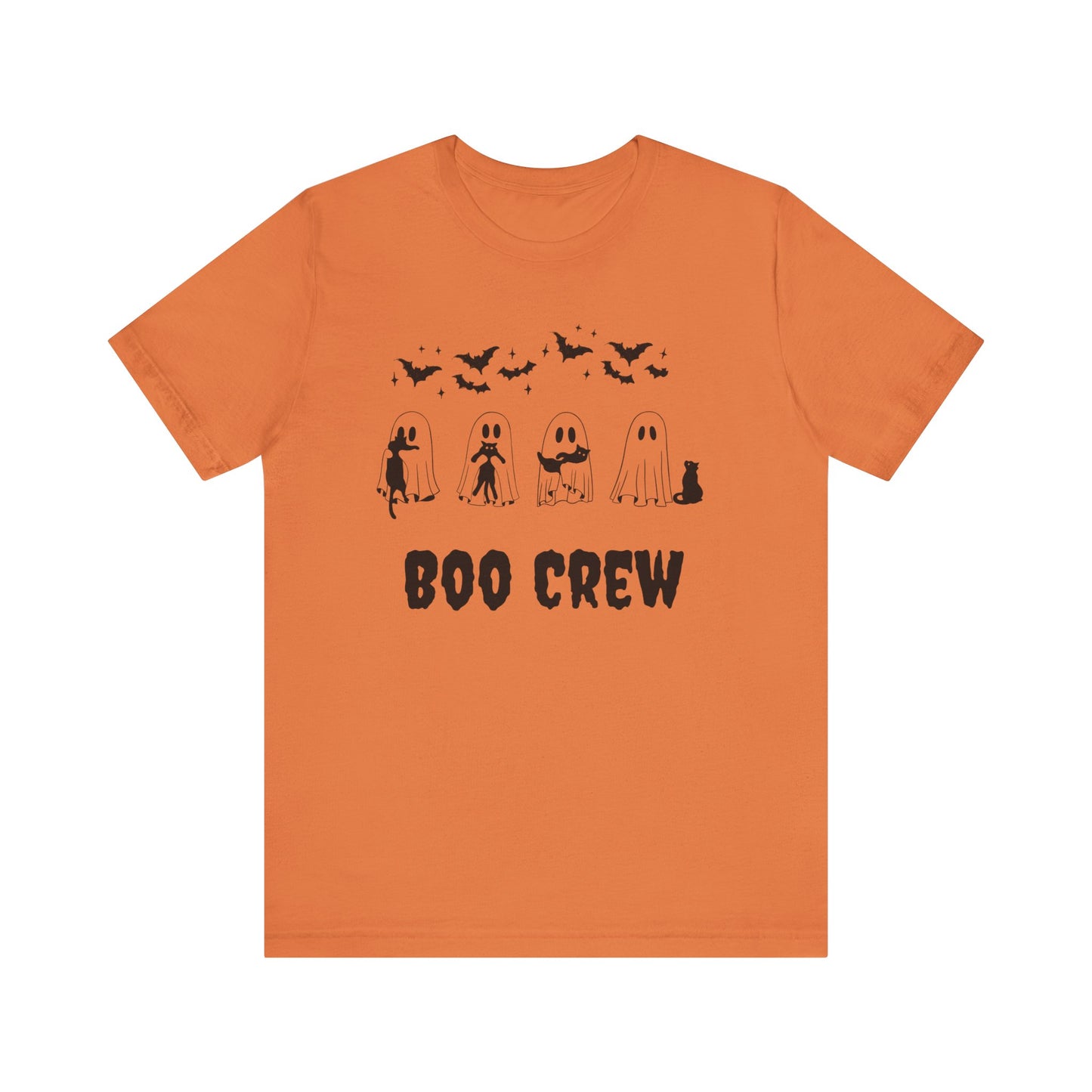 Unisex Hallowern Tshirt -Boo Crew