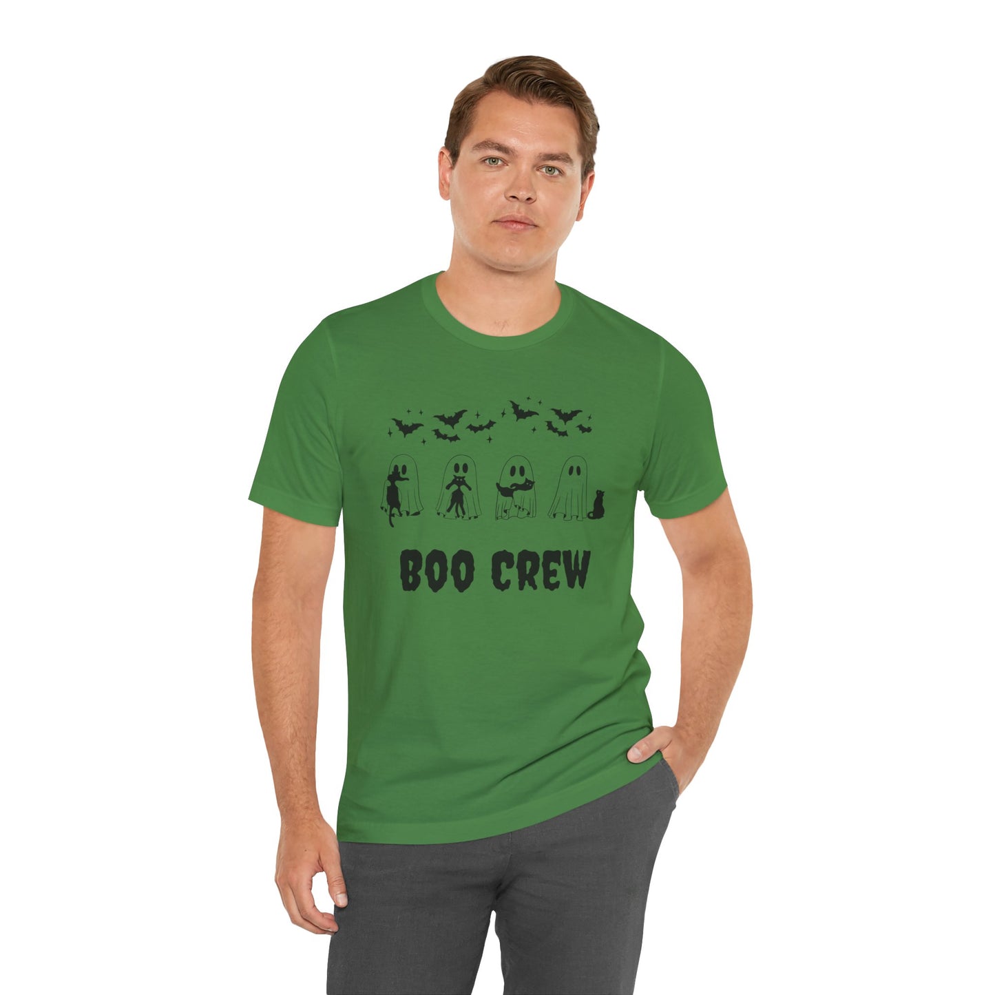 Unisex Hallowern Tshirt -Boo Crew