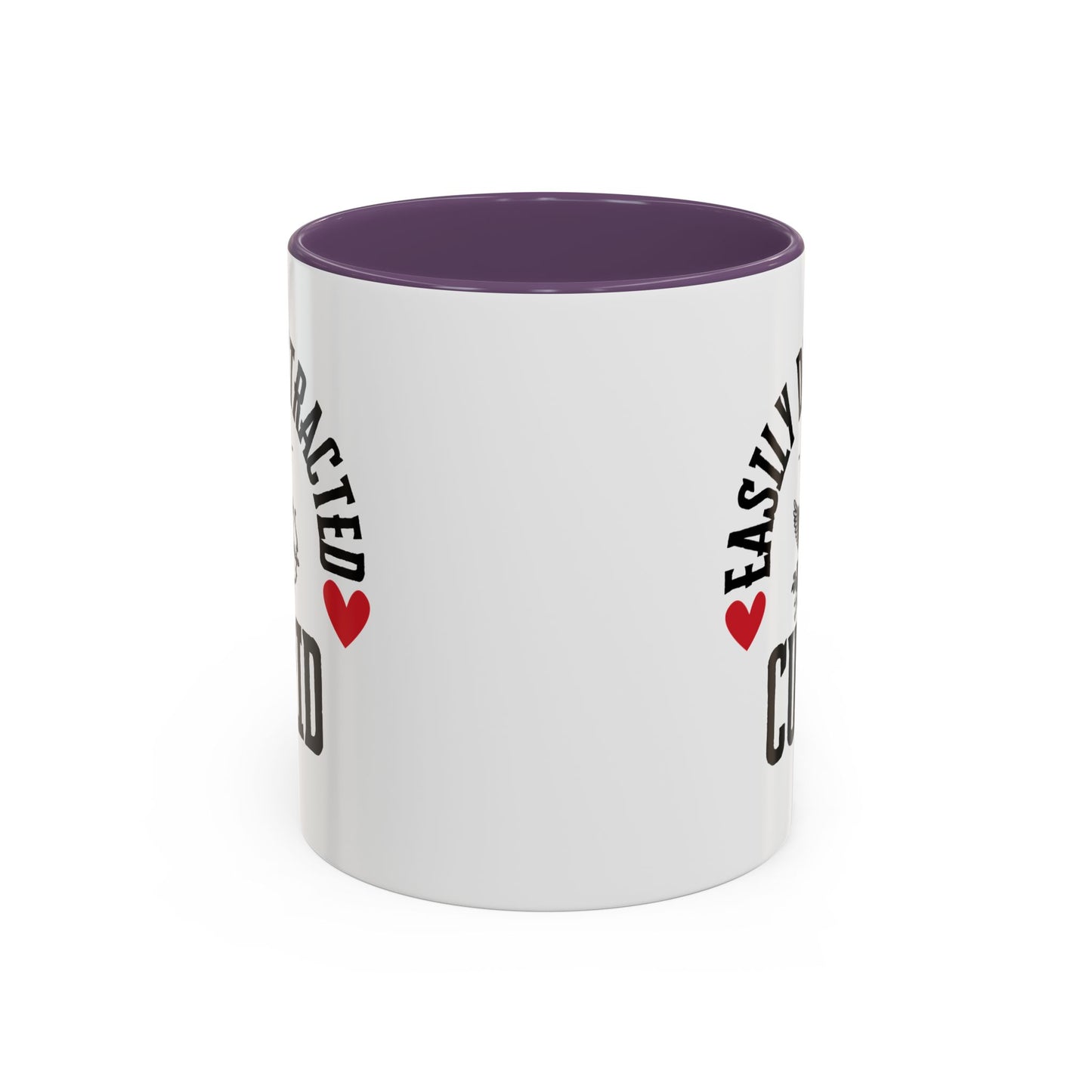 Easily Distracted Accent Coffee Mug (11, 15oz)