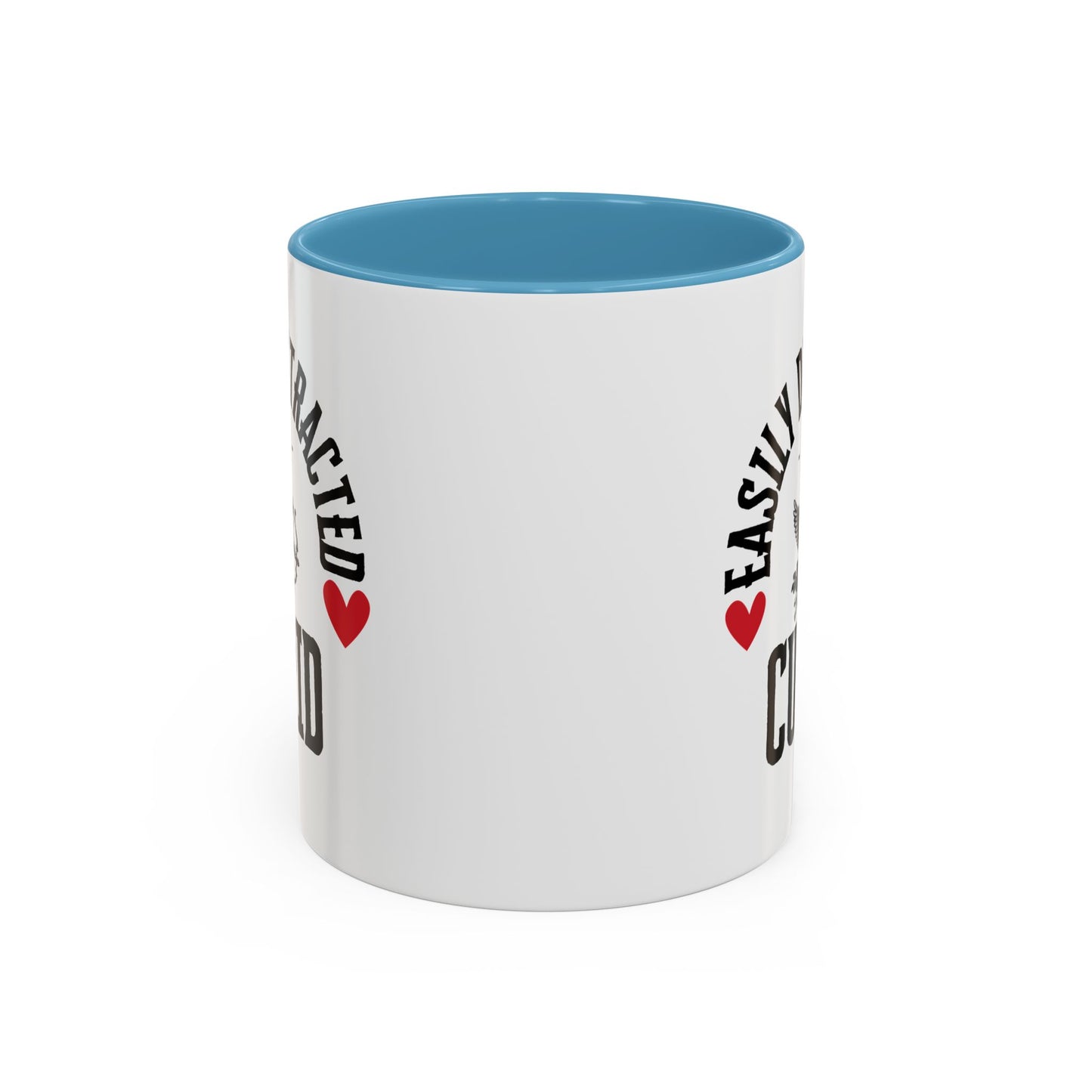 Easily Distracted Accent Coffee Mug (11, 15oz)