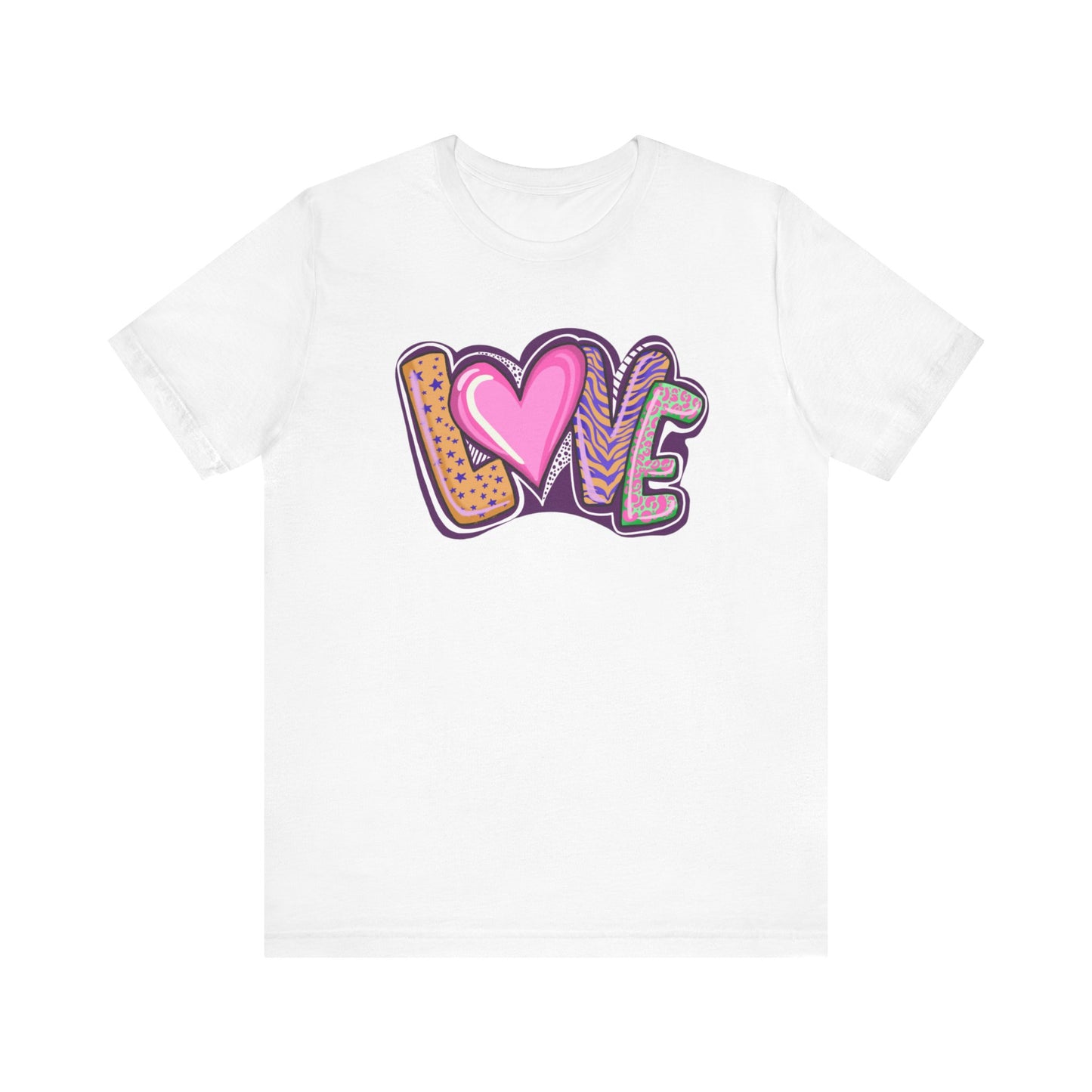 Love Unisex Jersey Short Sleeve Tee