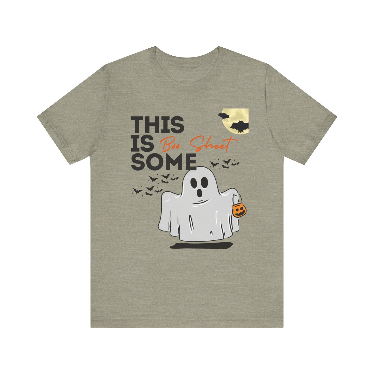 Unisex Halloween Tshirt - This is Some Boo Sheet