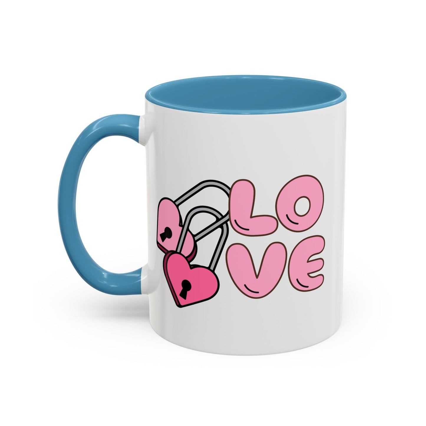 Love Handcuff Coffee Mug (11, 15oz)
