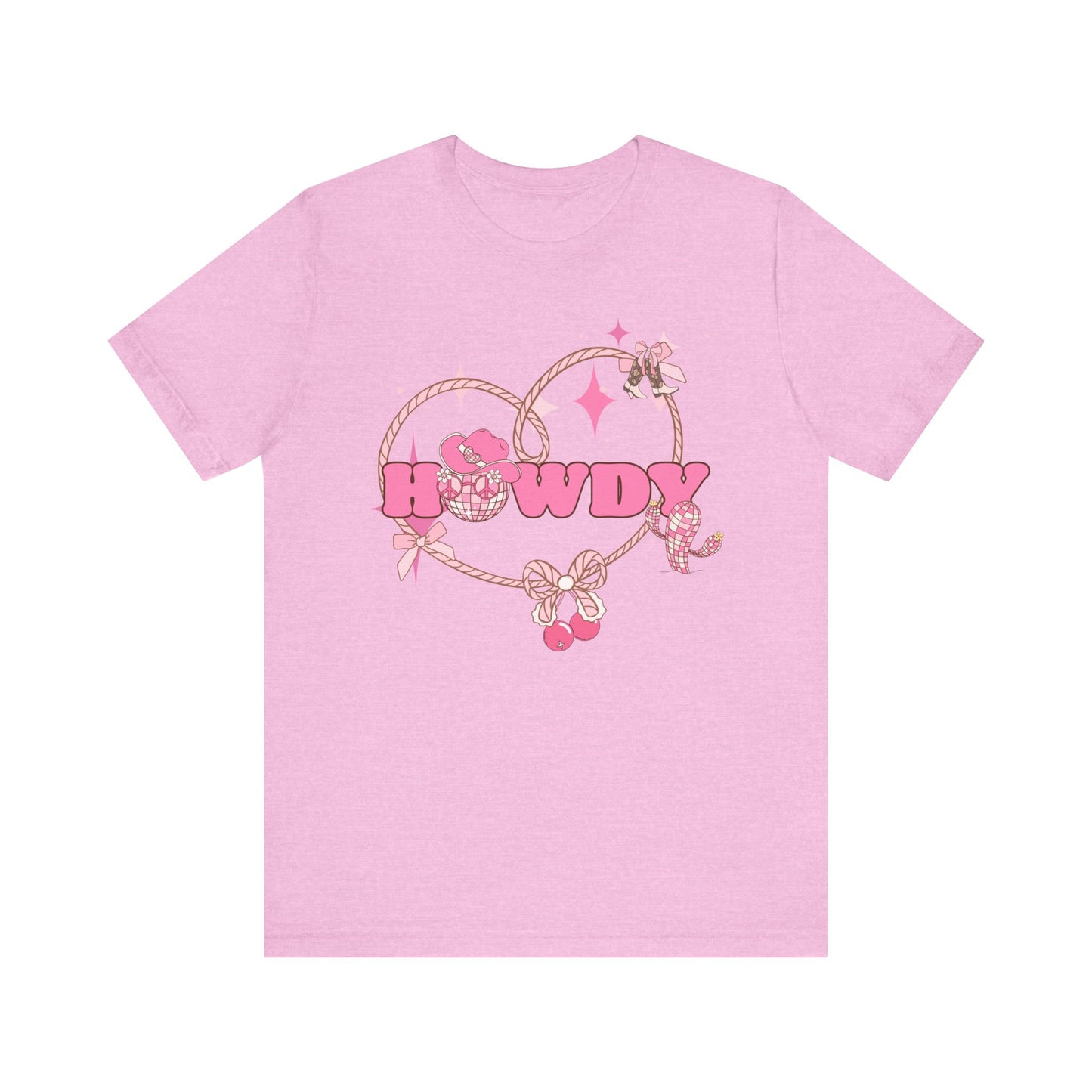 Unisex Tshirt Howdy Disco