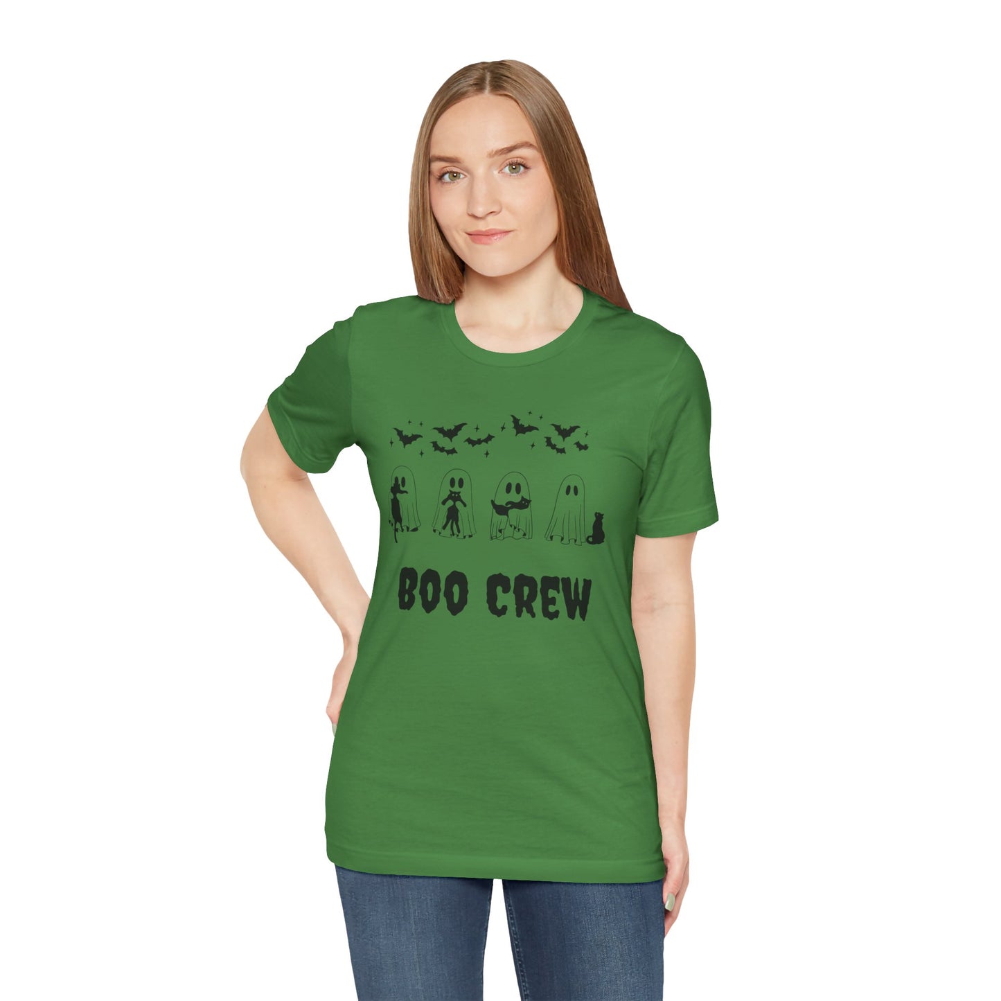 Unisex Hallowern Tshirt -Boo Crew