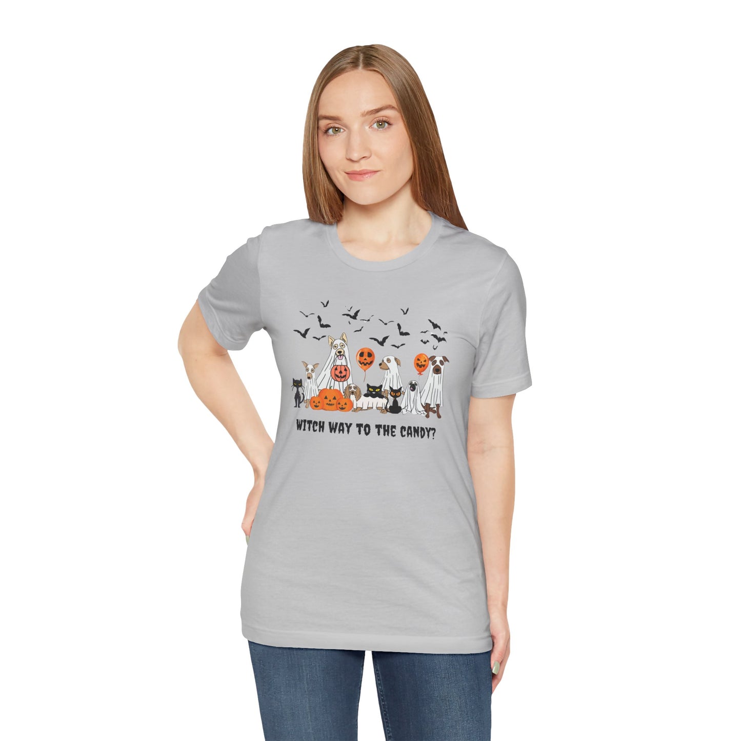 Which Way to the Candy? Unisex Tshirt